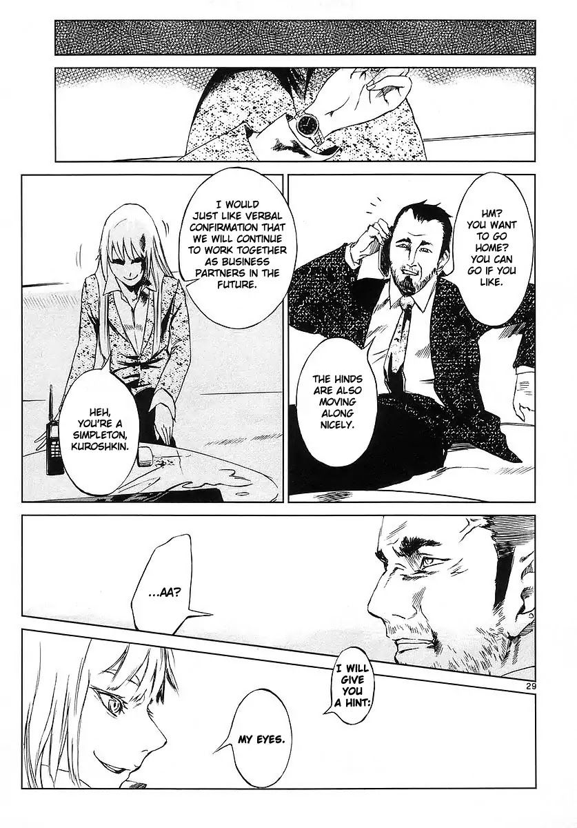Jormungand Chapter 2 page 28 - Chapter 2: Gunmetal Calico Road