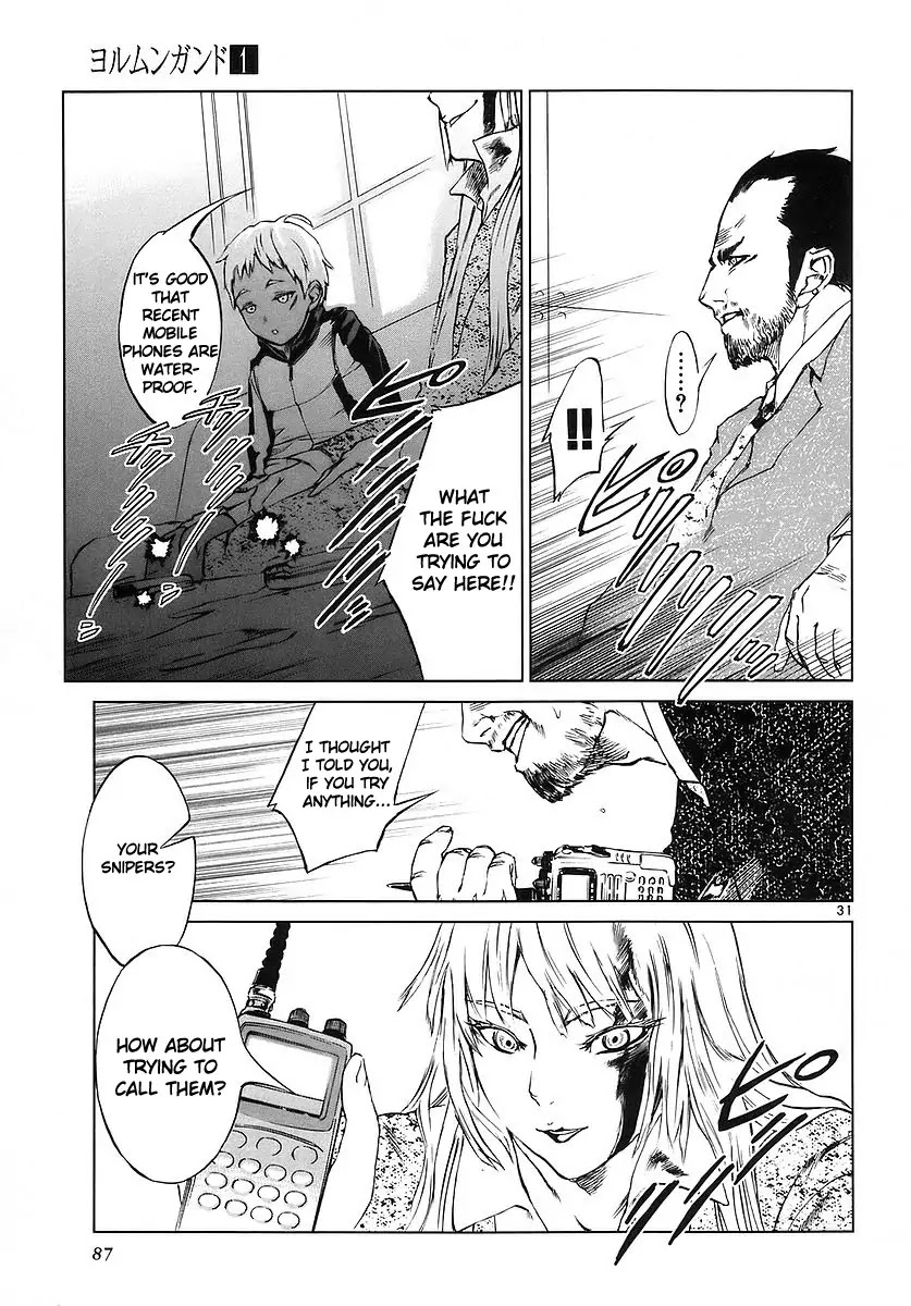 Jormungand Chapter 2 page 30 - Chapter 2: Gunmetal Calico Road