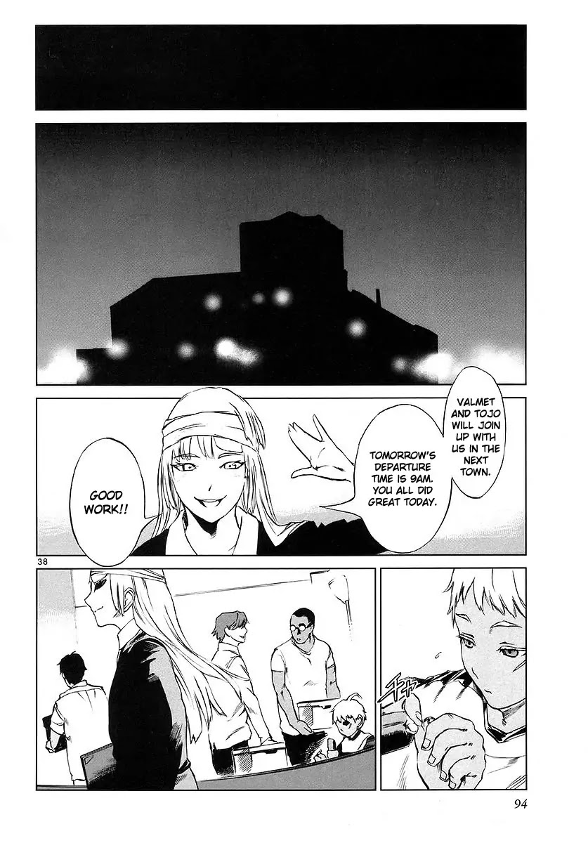 Jormungand Chapter 2 page 37 - Chapter 2: Gunmetal Calico Road