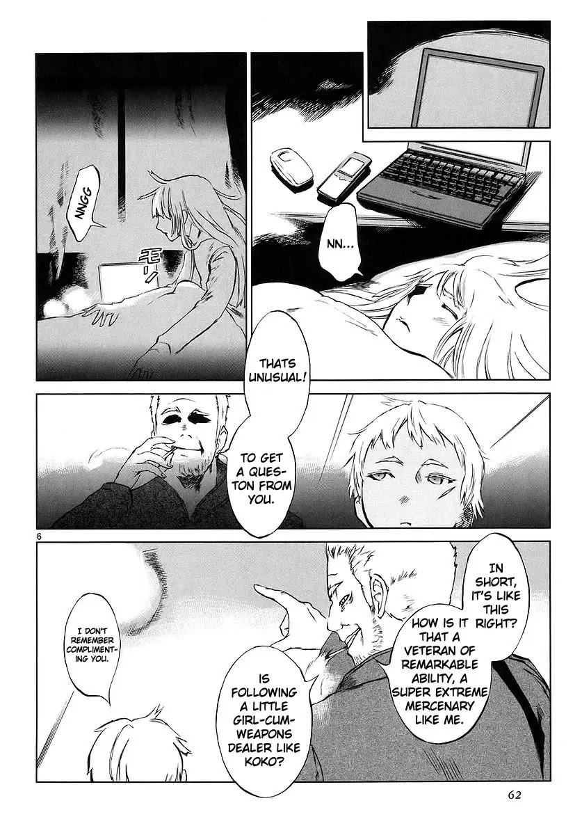 Jormungand Chapter 2 page 5 - Chapter 2: Gunmetal Calico Road
