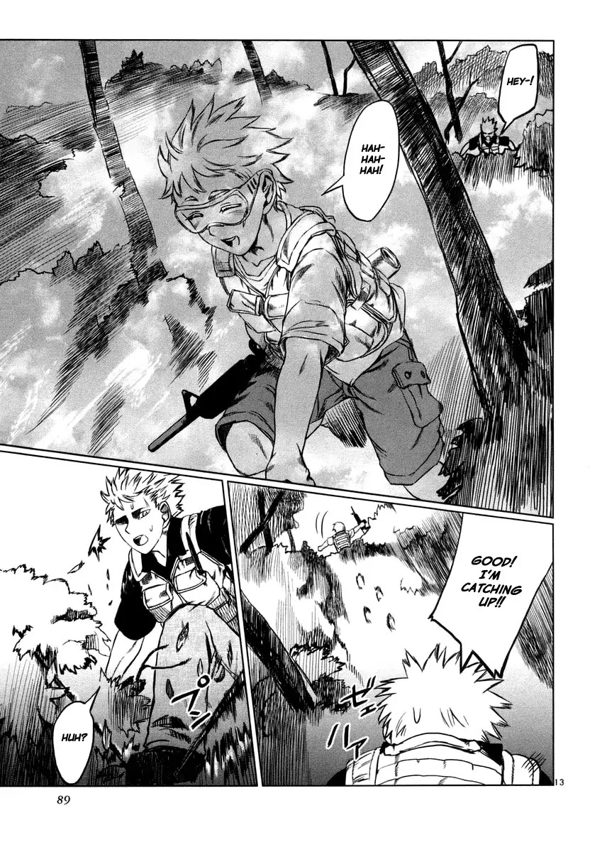 Jormungand Chapter 21 page 13 - Chapter 21: Mondo Grosso phase.1