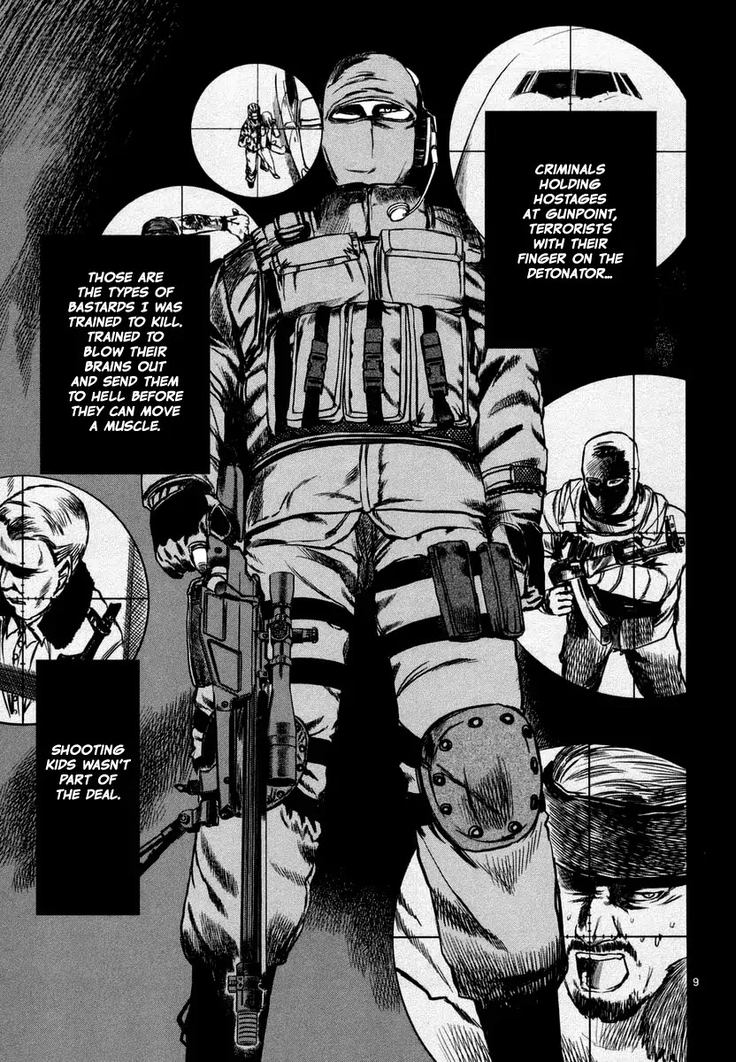 Jormungand Chapter 21 page 9 - Chapter 21: Mondo Grosso phase.1