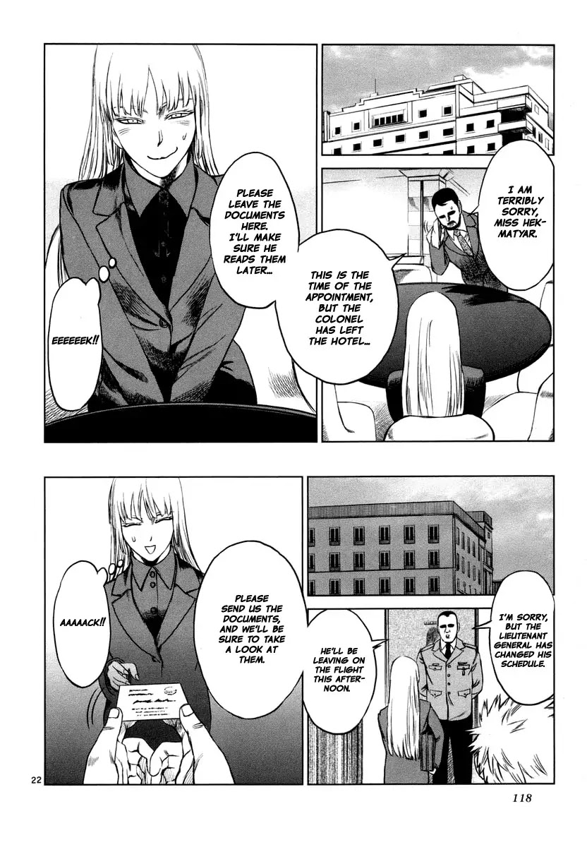 Jormungand Chapter 22 page 22 - Chapter 22: Mondo Grosso phase.2