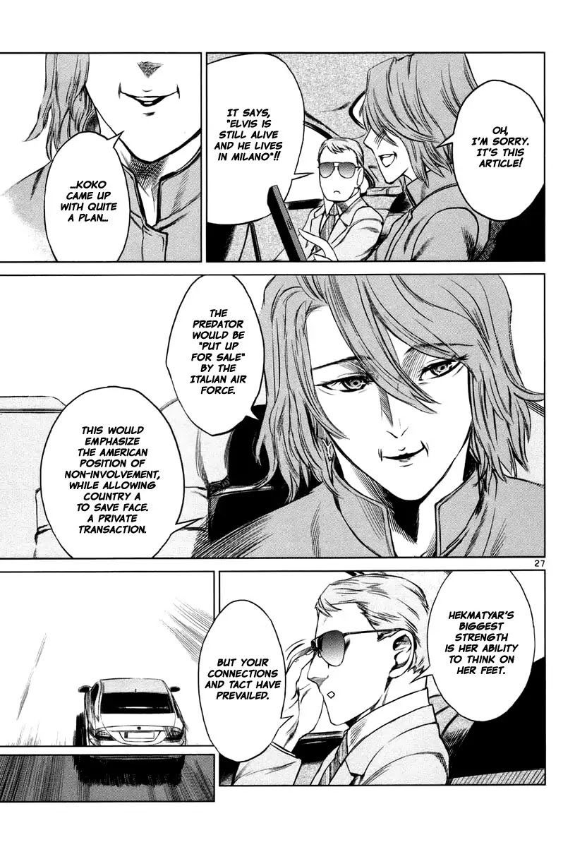 Jormungand Chapter 22 page 27 - Chapter 22: Mondo Grosso phase.2