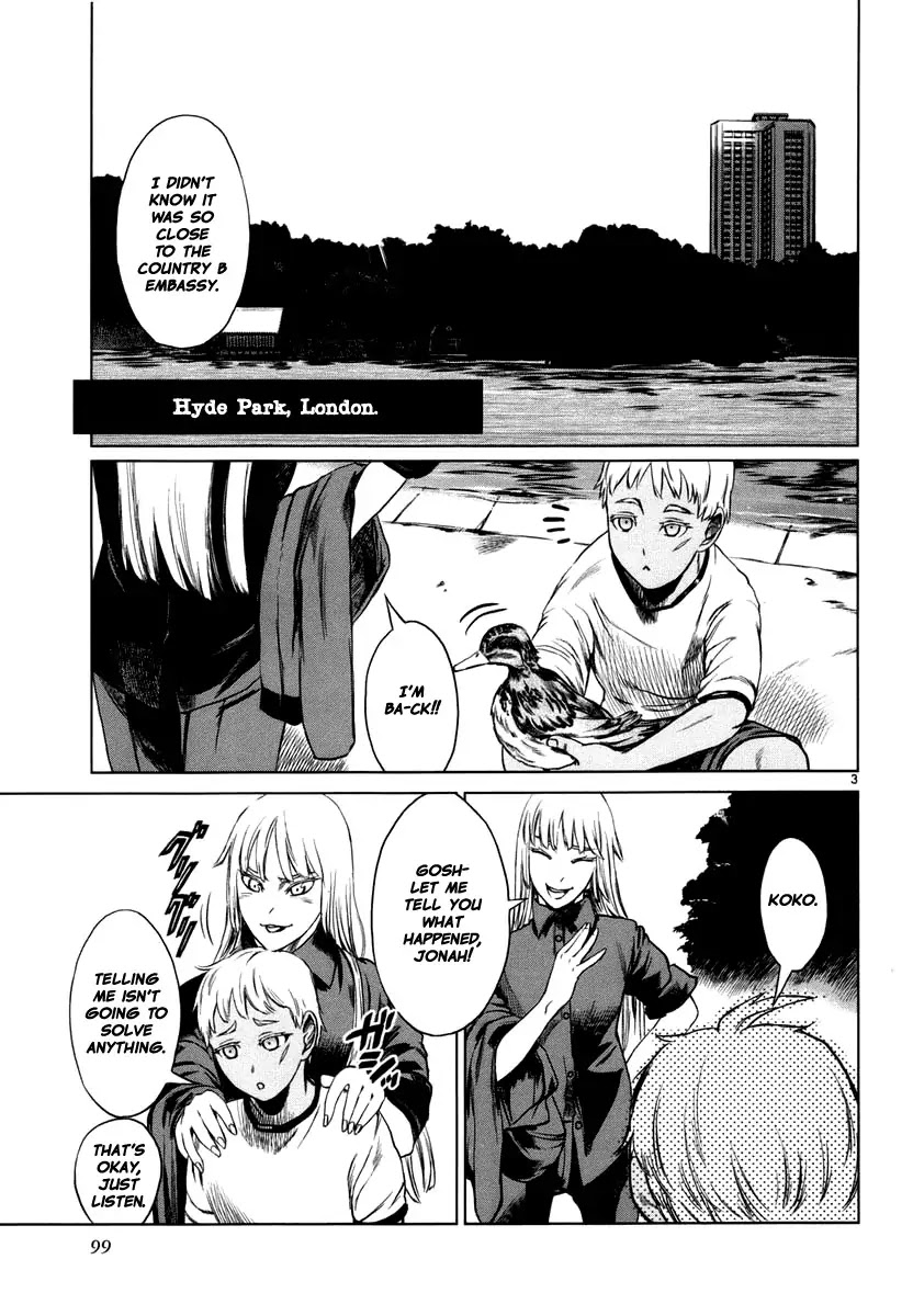 Jormungand Chapter 22 page 3 - Chapter 22: Mondo Grosso phase.2