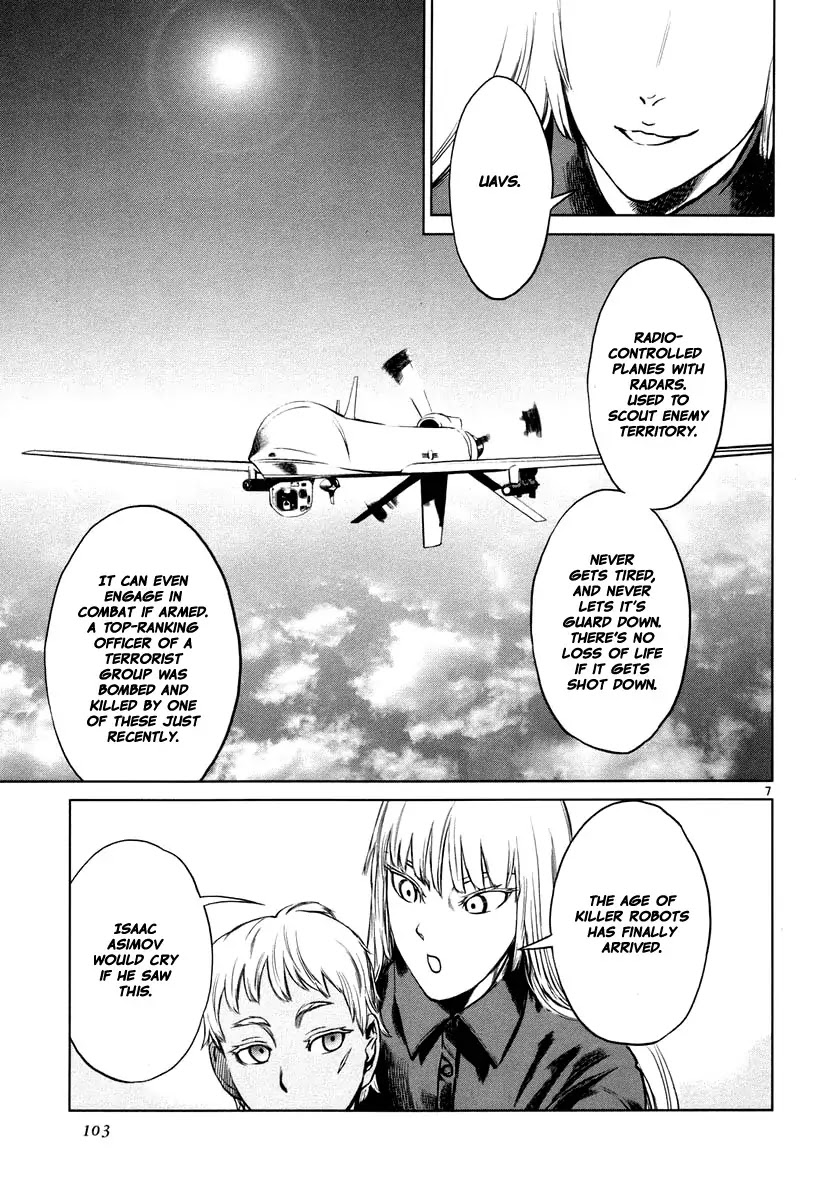 Jormungand Chapter 22 page 7 - Chapter 22: Mondo Grosso phase.2