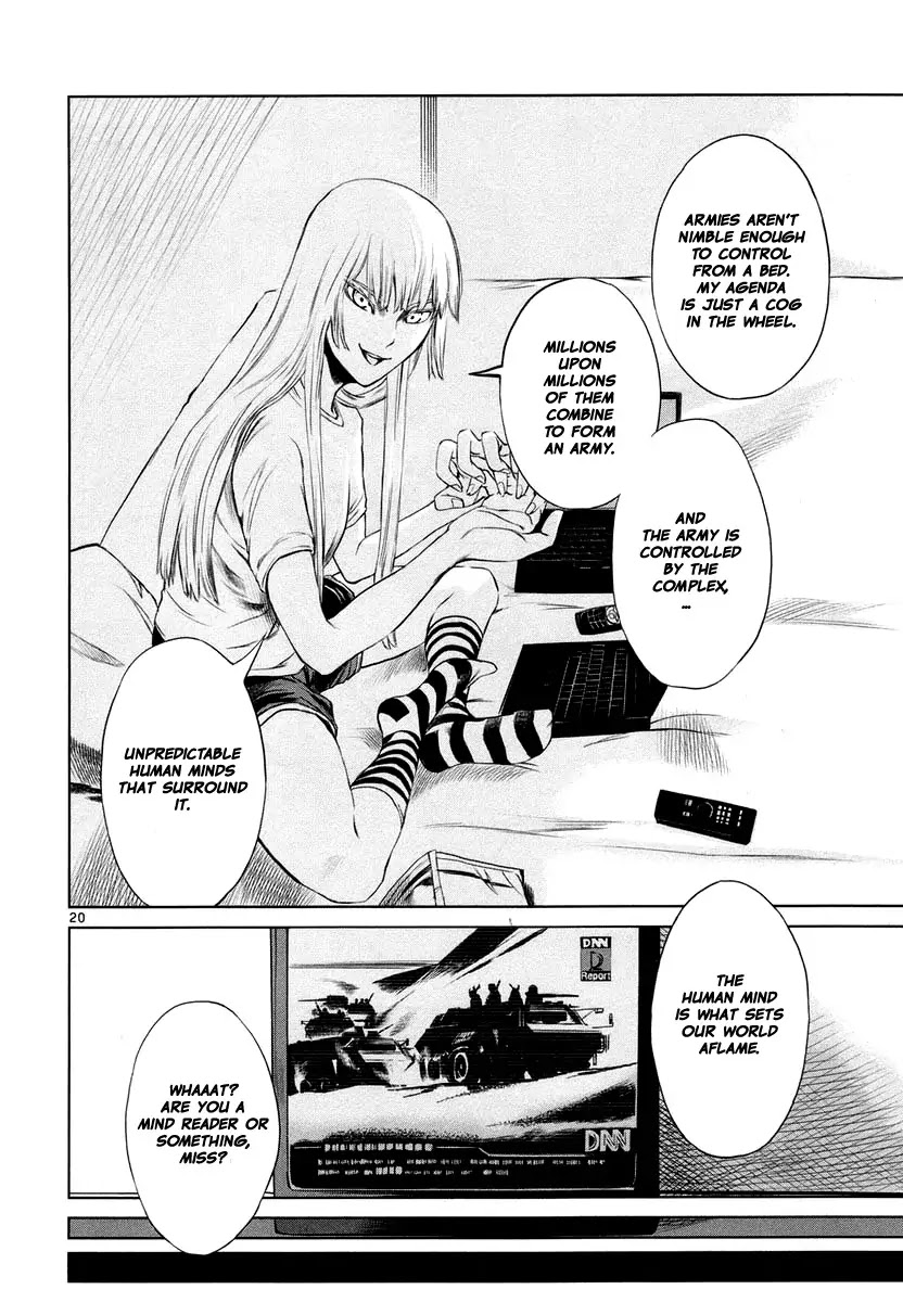 Jormungand Chapter 23 page 20 - Chapter 23: Mondo Grosso phase.3