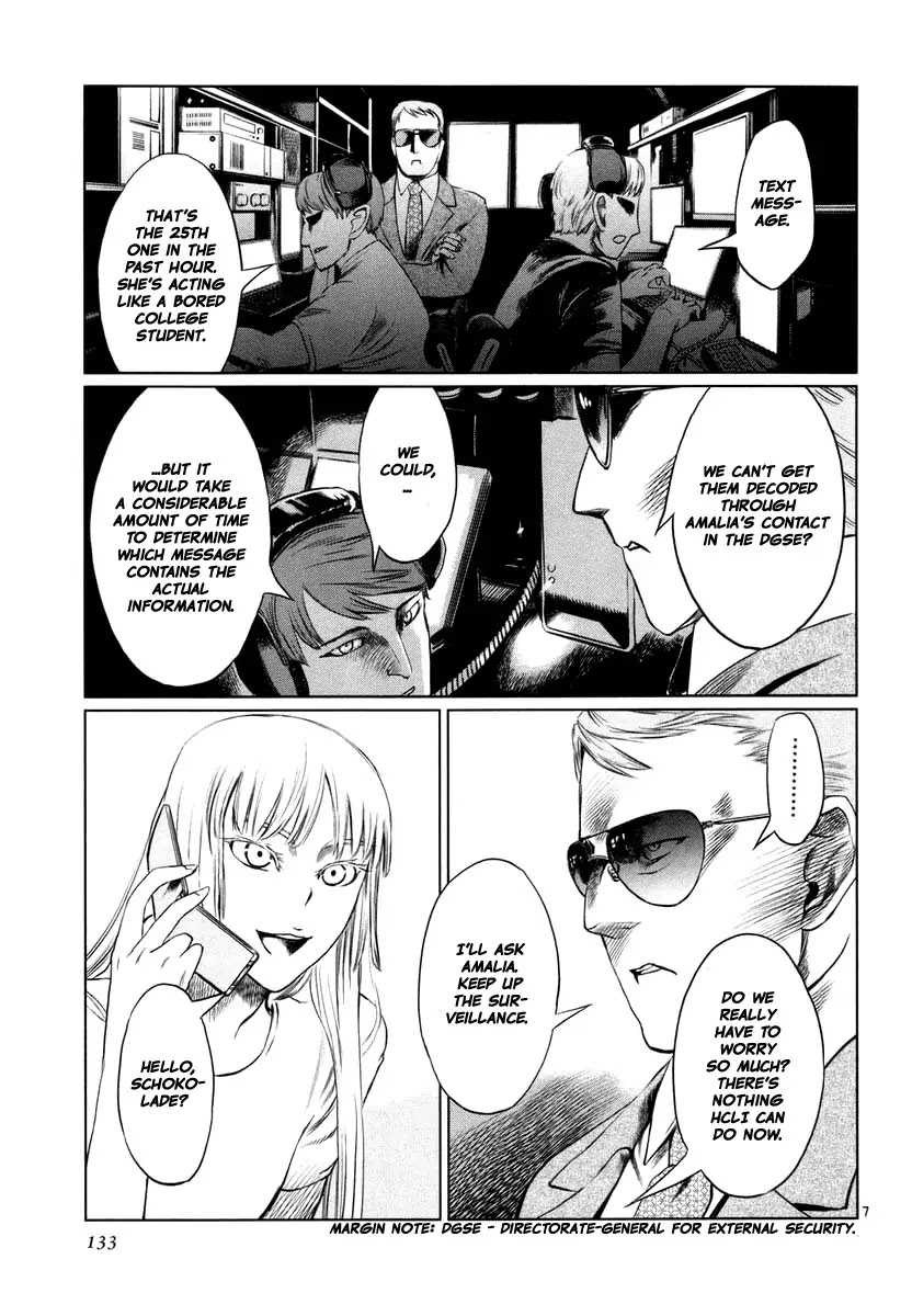Jormungand Chapter 23 page 7 - Chapter 23: Mondo Grosso phase.3