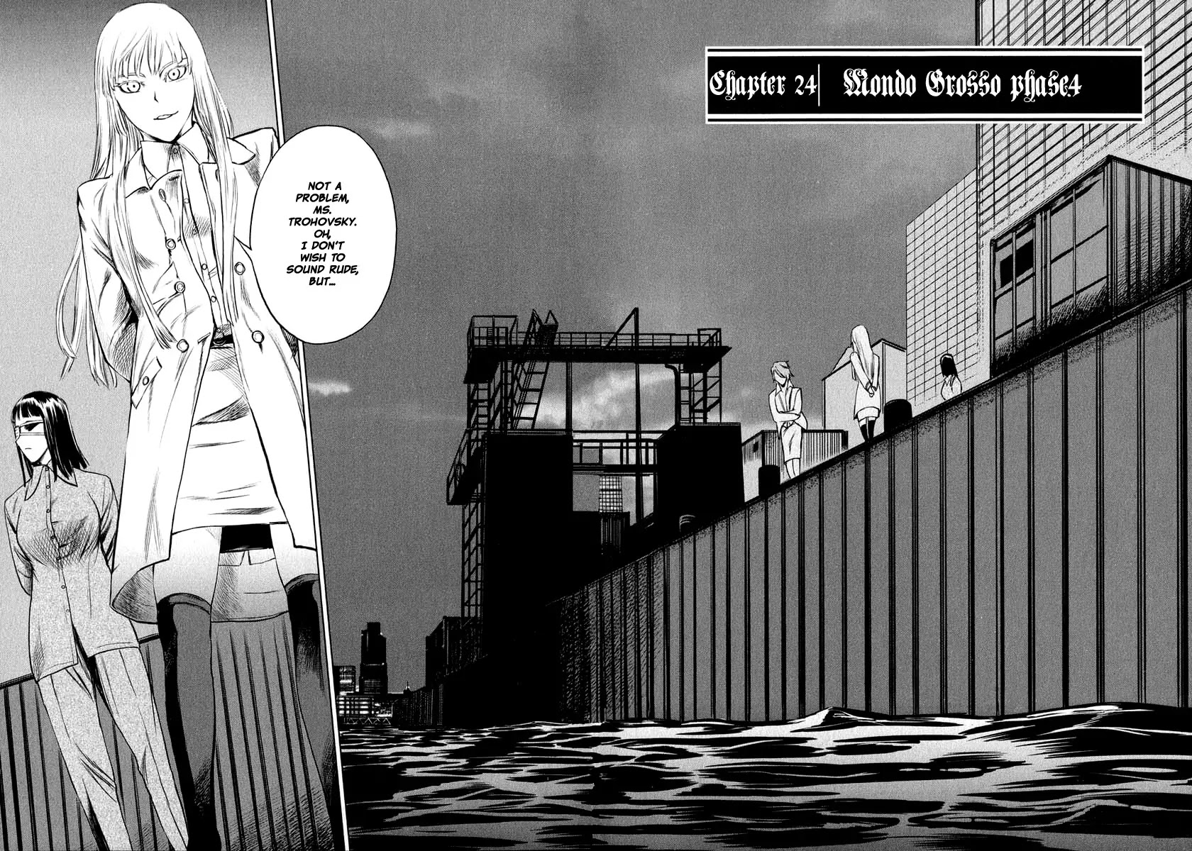 Jormungand Chapter 24 page 2 - Chapter 24: Mondo Grosso phase.4