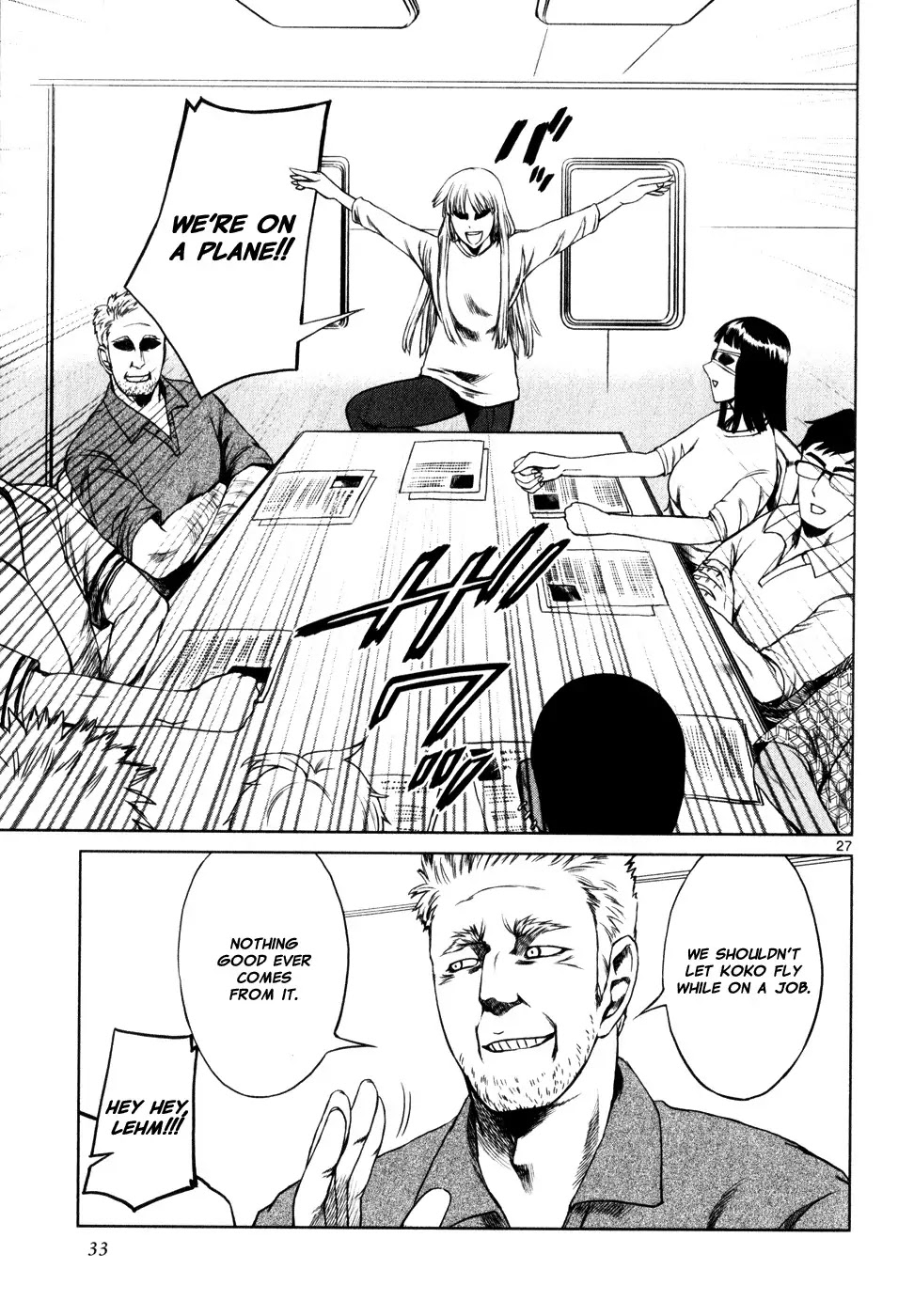 Jormungand Chapter 25 page 38 - Chapter 25: Dragon Shooter phase.1
