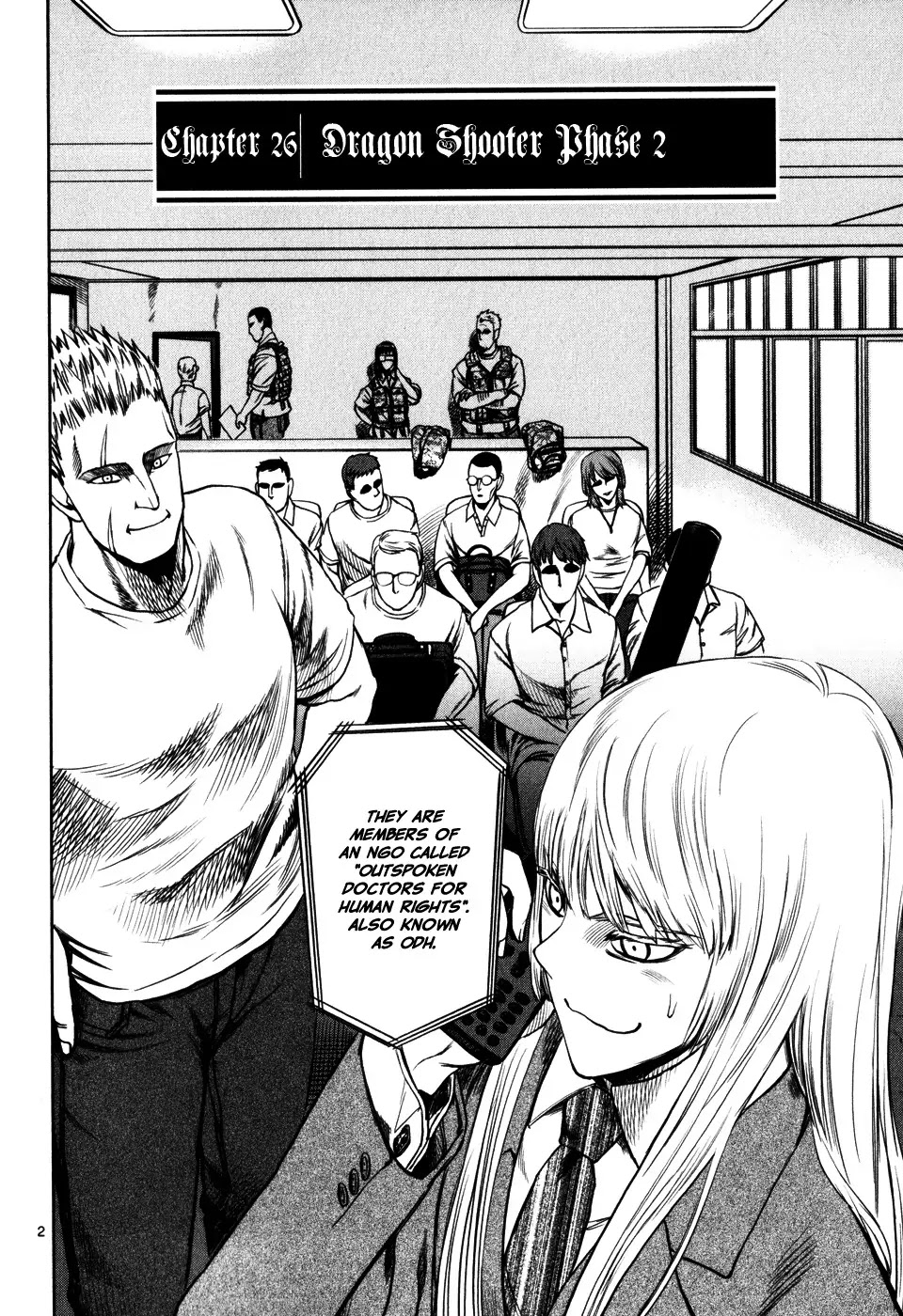 Jormungand Chapter 26 page 2 - Chapter 26: Dragon Shooter phase.2