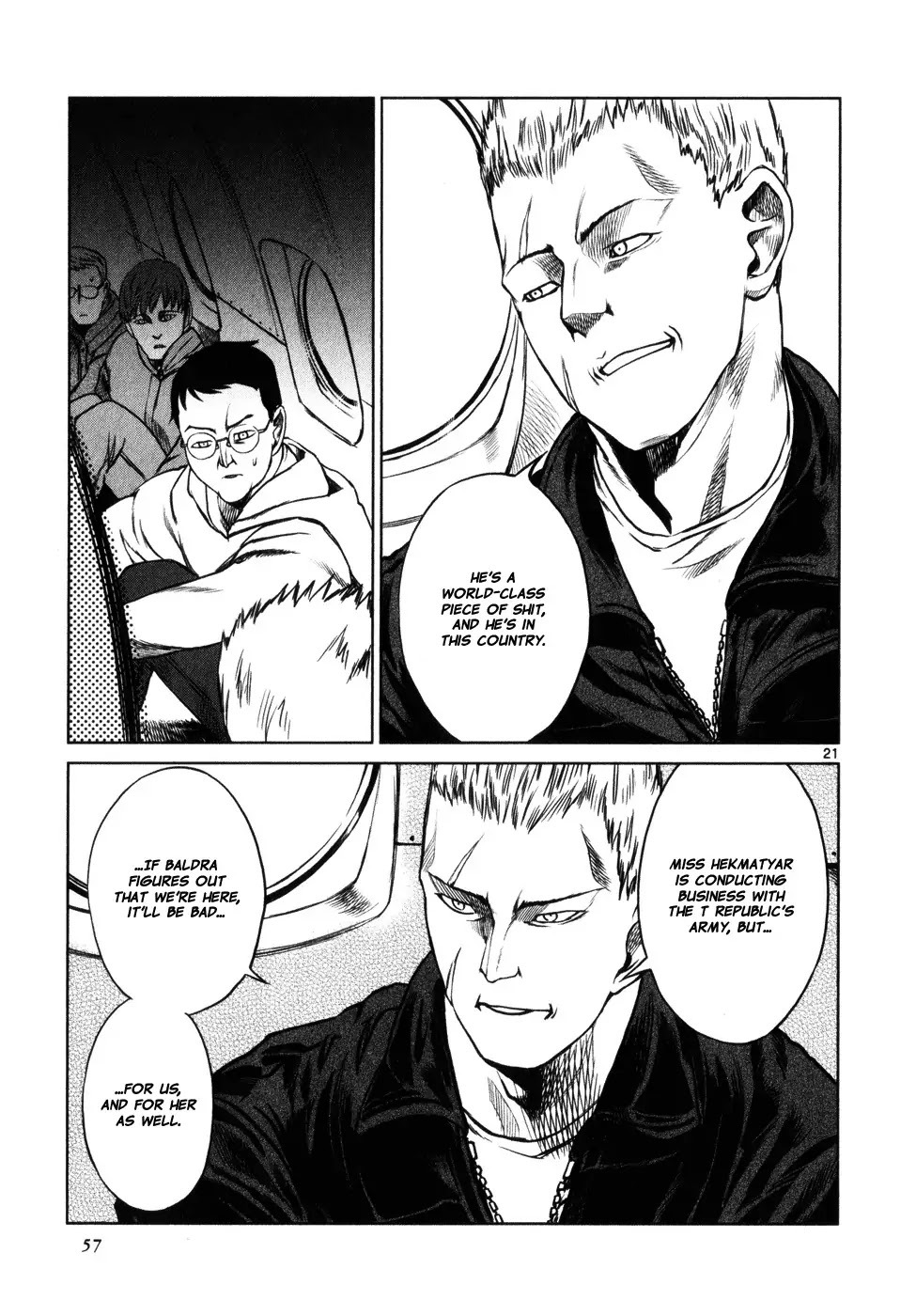Jormungand Chapter 26 page 20 - Chapter 26: Dragon Shooter phase.2