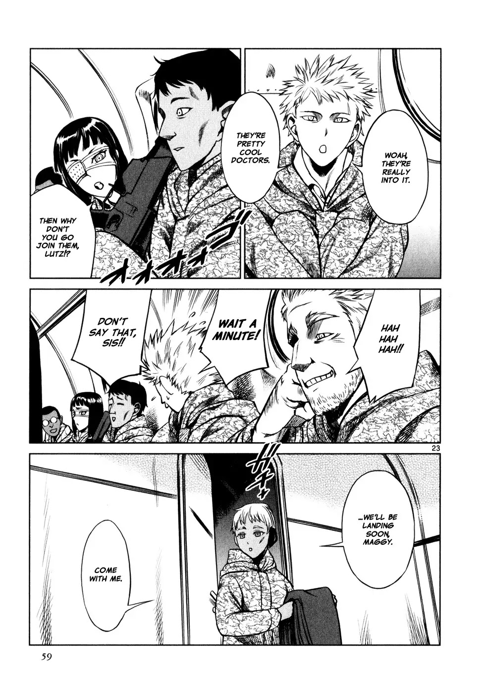 Jormungand Chapter 26 page 22 - Chapter 26: Dragon Shooter phase.2