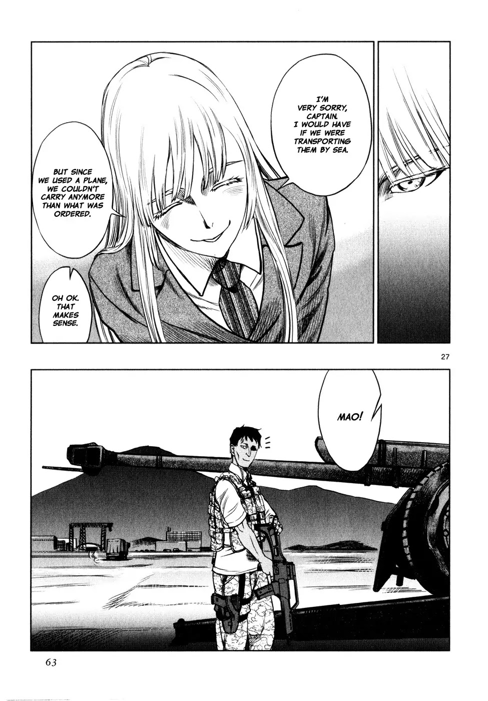 Jormungand Chapter 26 page 26 - Chapter 26: Dragon Shooter phase.2