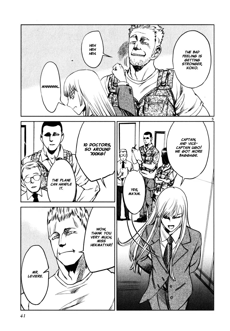 Jormungand Chapter 26 page 5 - Chapter 26: Dragon Shooter phase.2