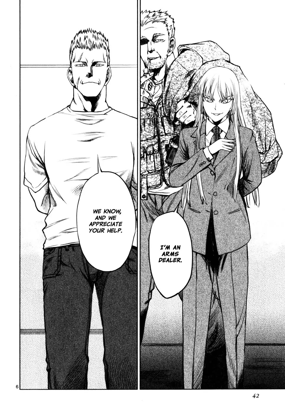 Jormungand Chapter 26 page 6 - Chapter 26: Dragon Shooter phase.2
