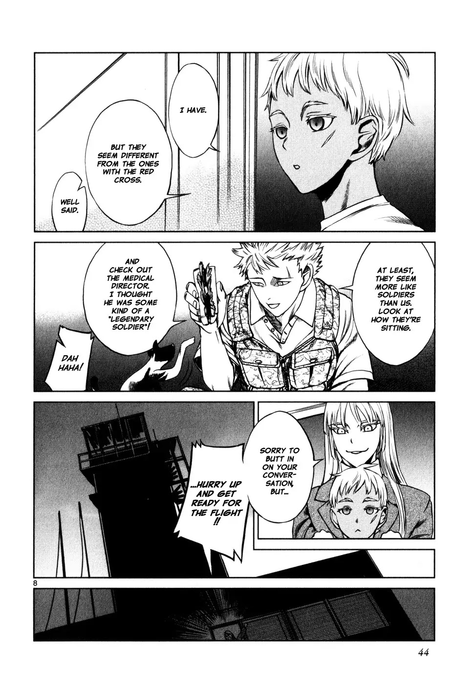 Jormungand Chapter 26 page 8 - Chapter 26: Dragon Shooter phase.2
