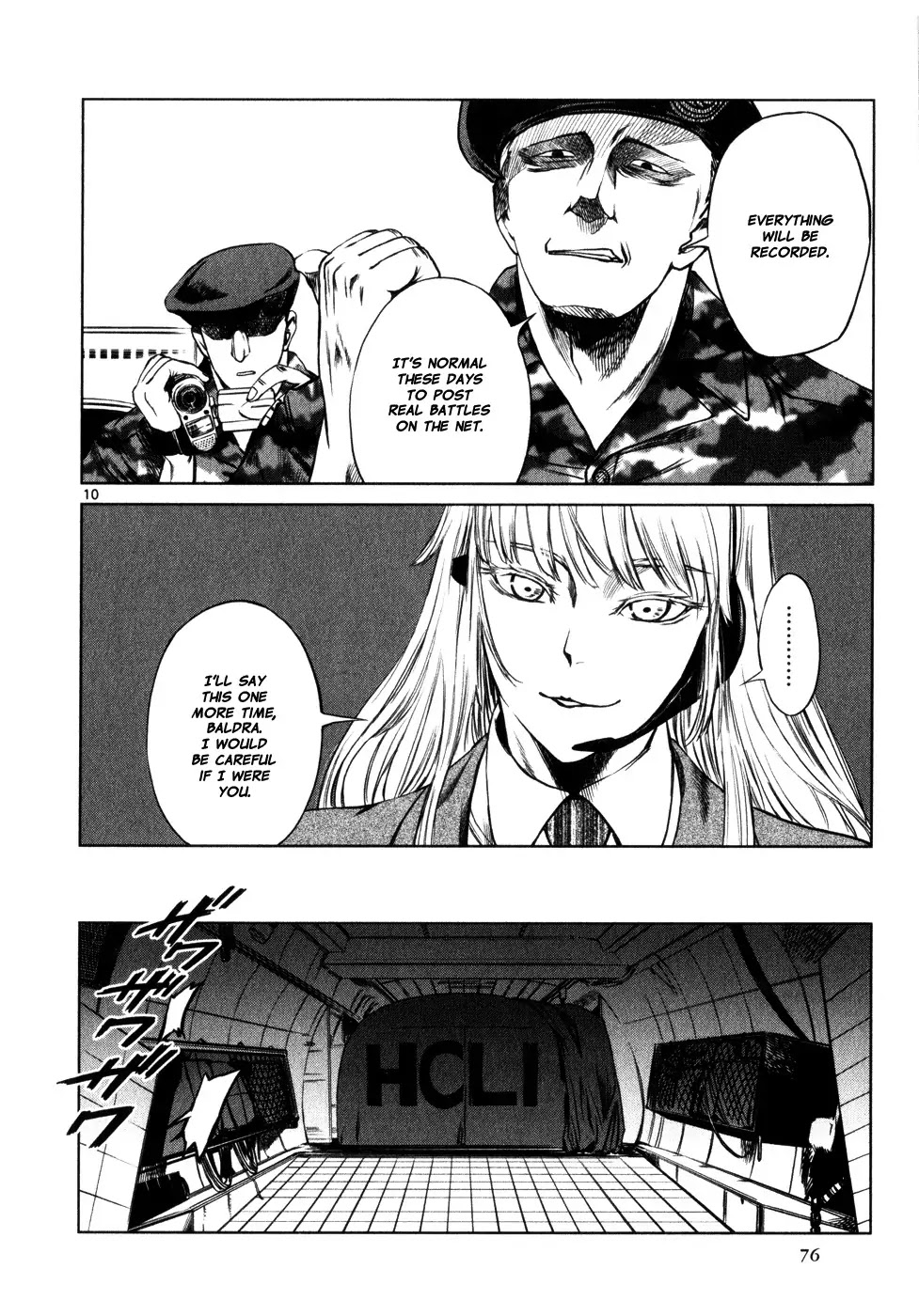 Jormungand Chapter 27 page 10 - Chapter 27: Dragon Shooter phase.3