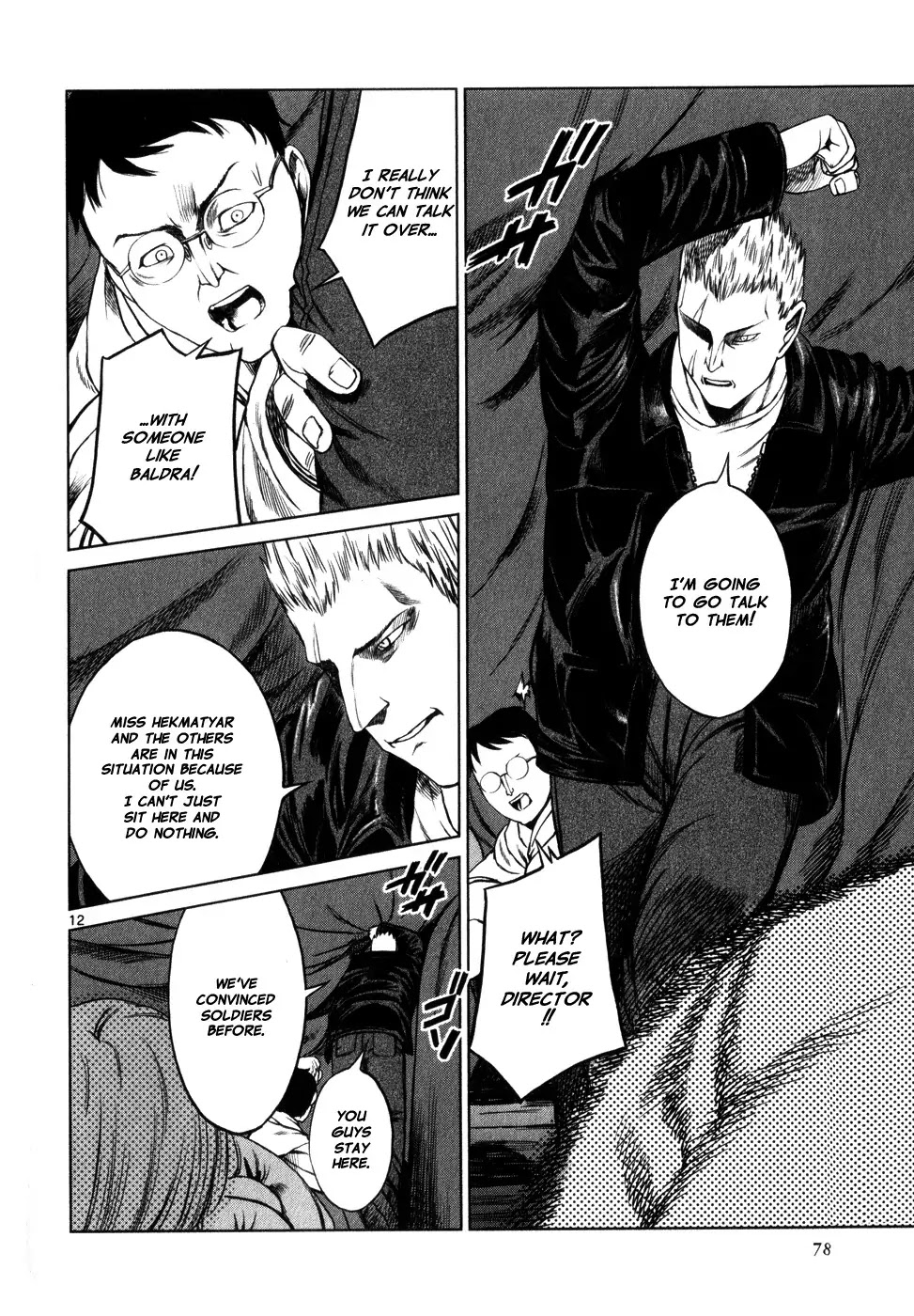 Jormungand Chapter 27 page 12 - Chapter 27: Dragon Shooter phase.3