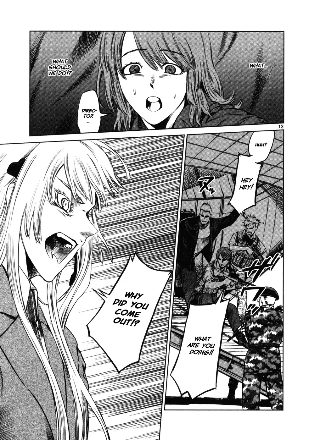 Jormungand Chapter 27 page 13 - Chapter 27: Dragon Shooter phase.3