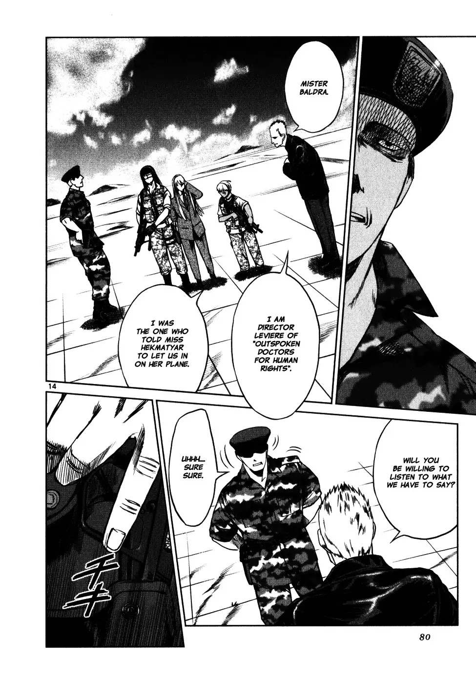 Jormungand Chapter 27 page 14 - Chapter 27: Dragon Shooter phase.3