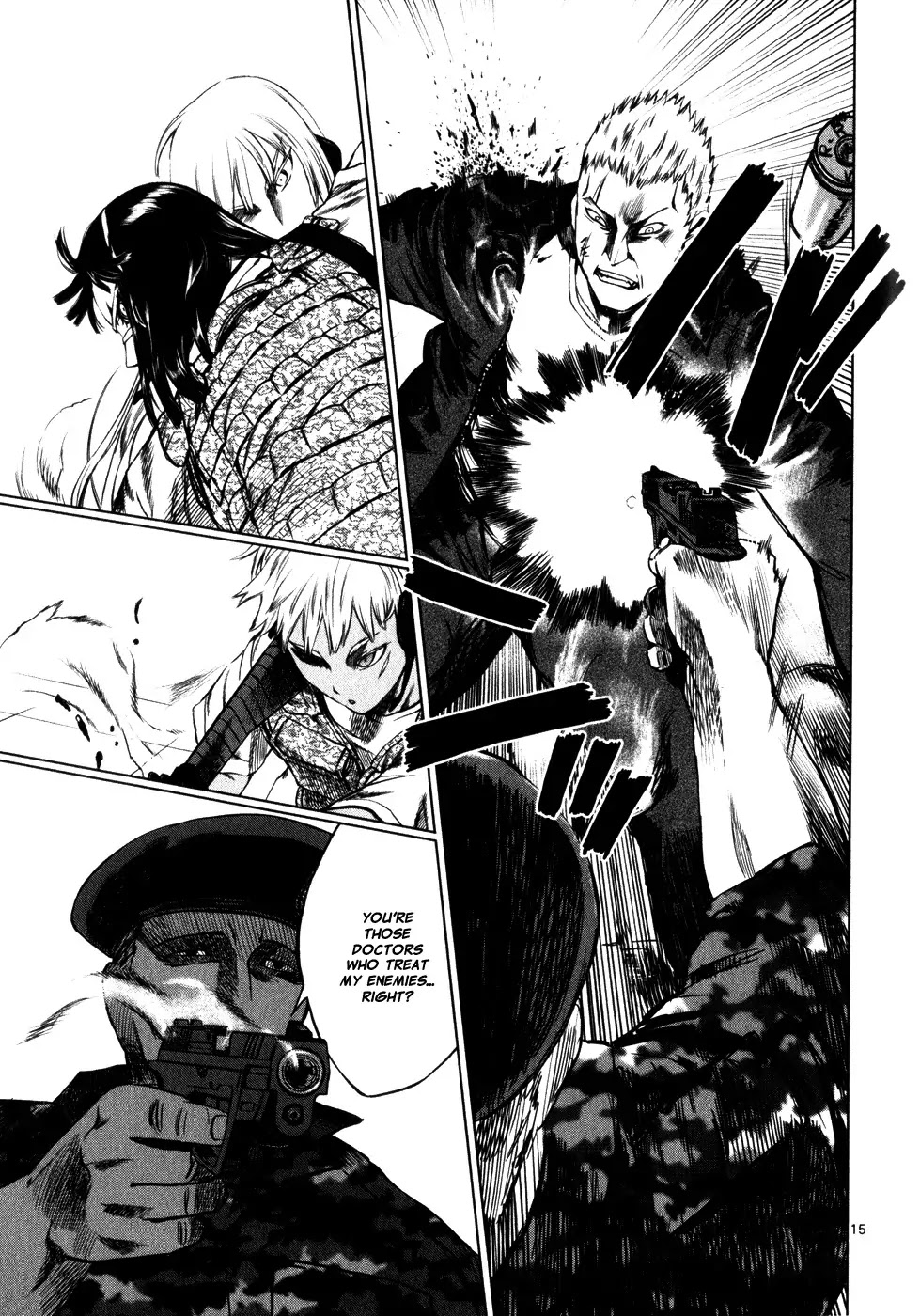 Jormungand Chapter 27 page 15 - Chapter 27: Dragon Shooter phase.3