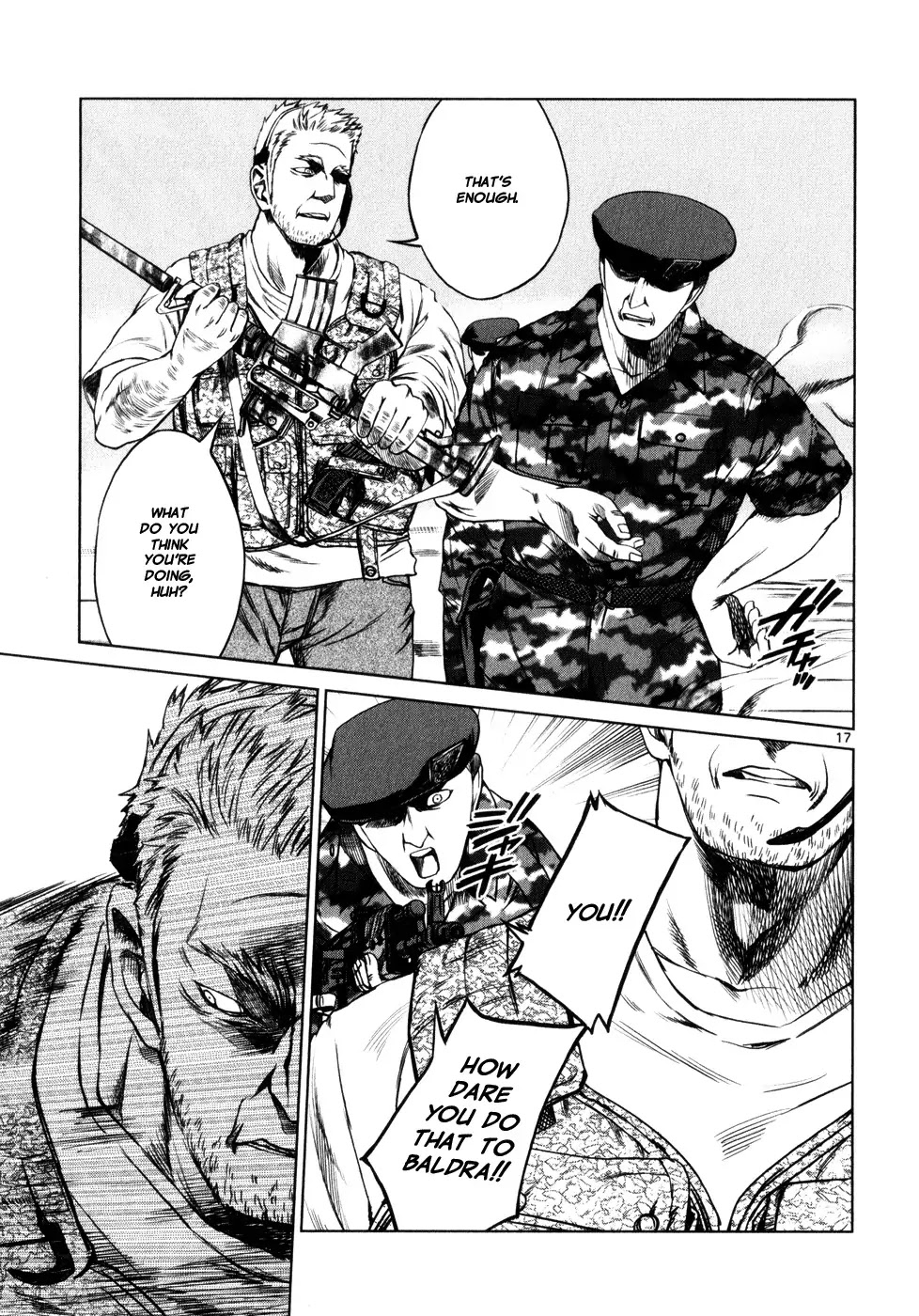 Jormungand Chapter 27 page 17 - Chapter 27: Dragon Shooter phase.3