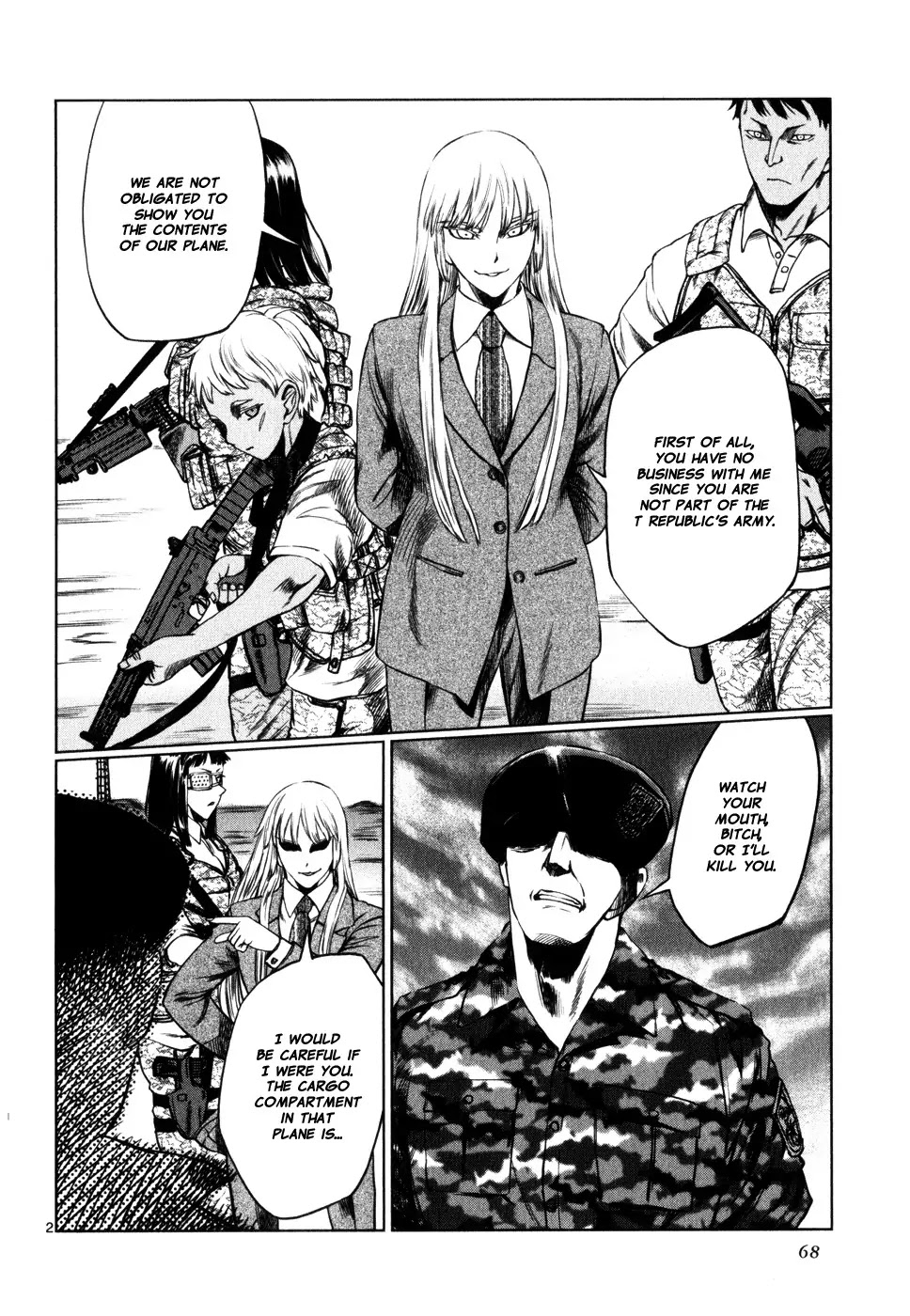 Jormungand Chapter 27 page 2 - Chapter 27: Dragon Shooter phase.3