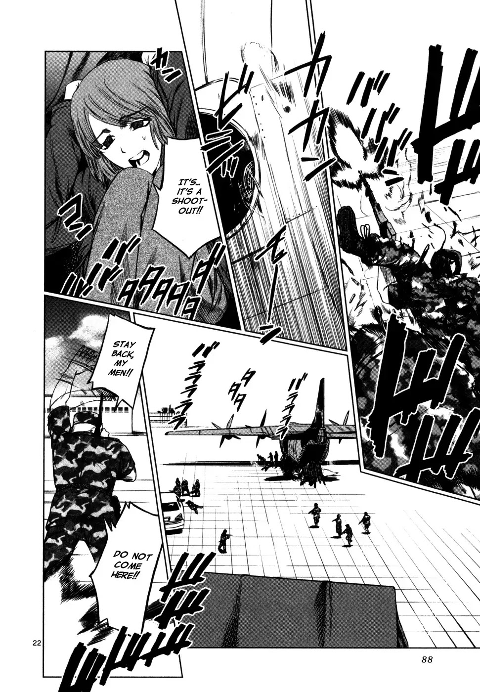 Jormungand Chapter 27 page 21 - Chapter 27: Dragon Shooter phase.3