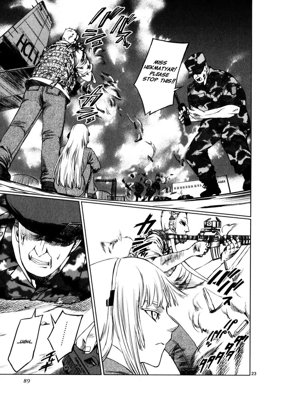 Jormungand Chapter 27 page 22 - Chapter 27: Dragon Shooter phase.3