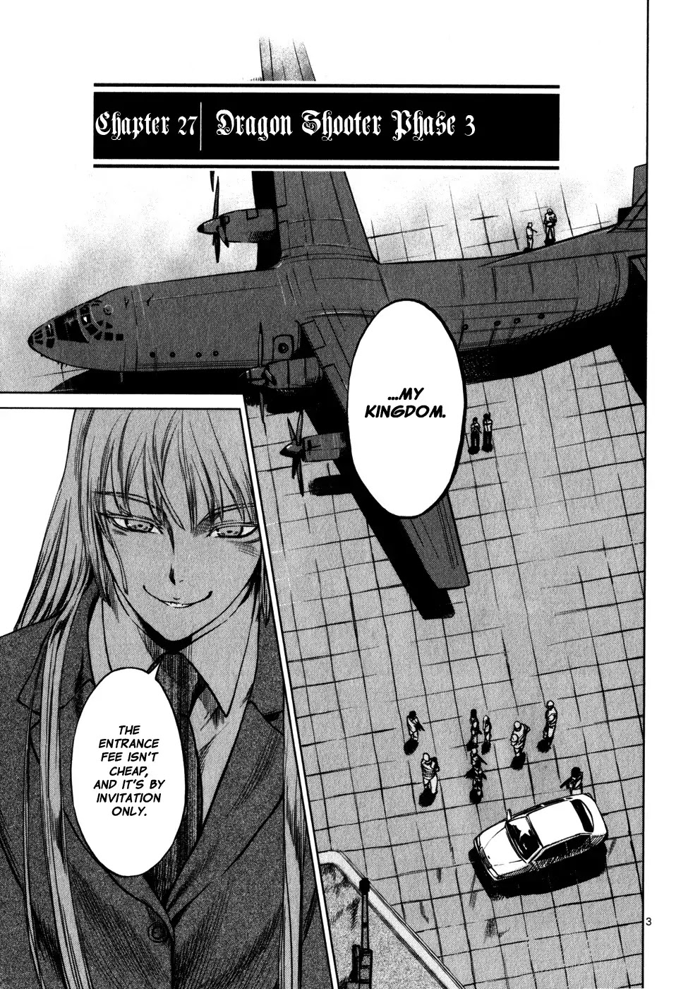 Jormungand Chapter 27 page 3 - Chapter 27: Dragon Shooter phase.3