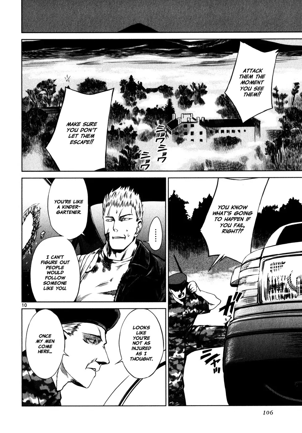 Jormungand Chapter 28 page 10 - Chapter 28: Dragon Shooter phase.4