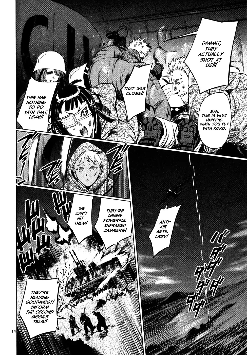 Jormungand Chapter 28 page 14 - Chapter 28: Dragon Shooter phase.4