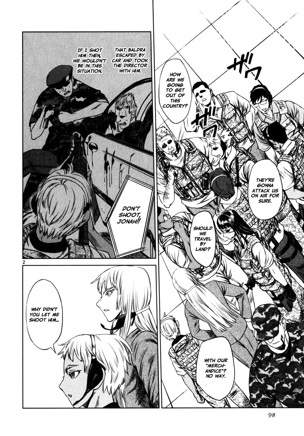 Jormungand Chapter 28 page 2 - Chapter 28: Dragon Shooter phase.4