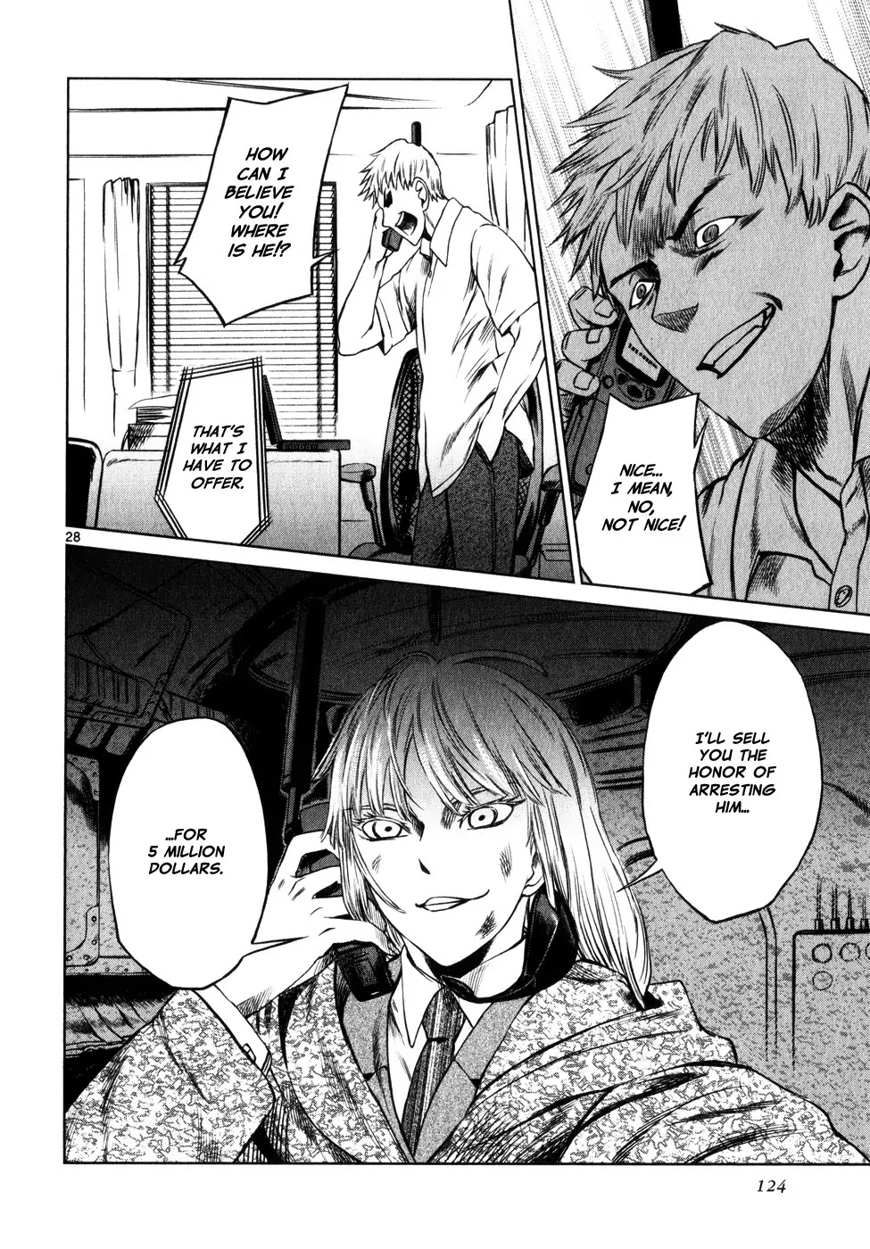 Jormungand Chapter 28 page 27 - Chapter 28: Dragon Shooter phase.4