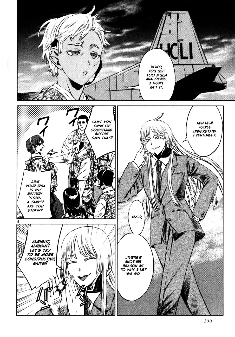 Jormungand Chapter 28 page 4 - Chapter 28: Dragon Shooter phase.4