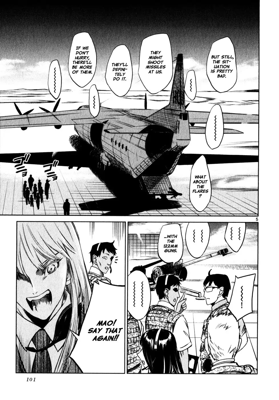 Jormungand Chapter 28 page 5 - Chapter 28: Dragon Shooter phase.4