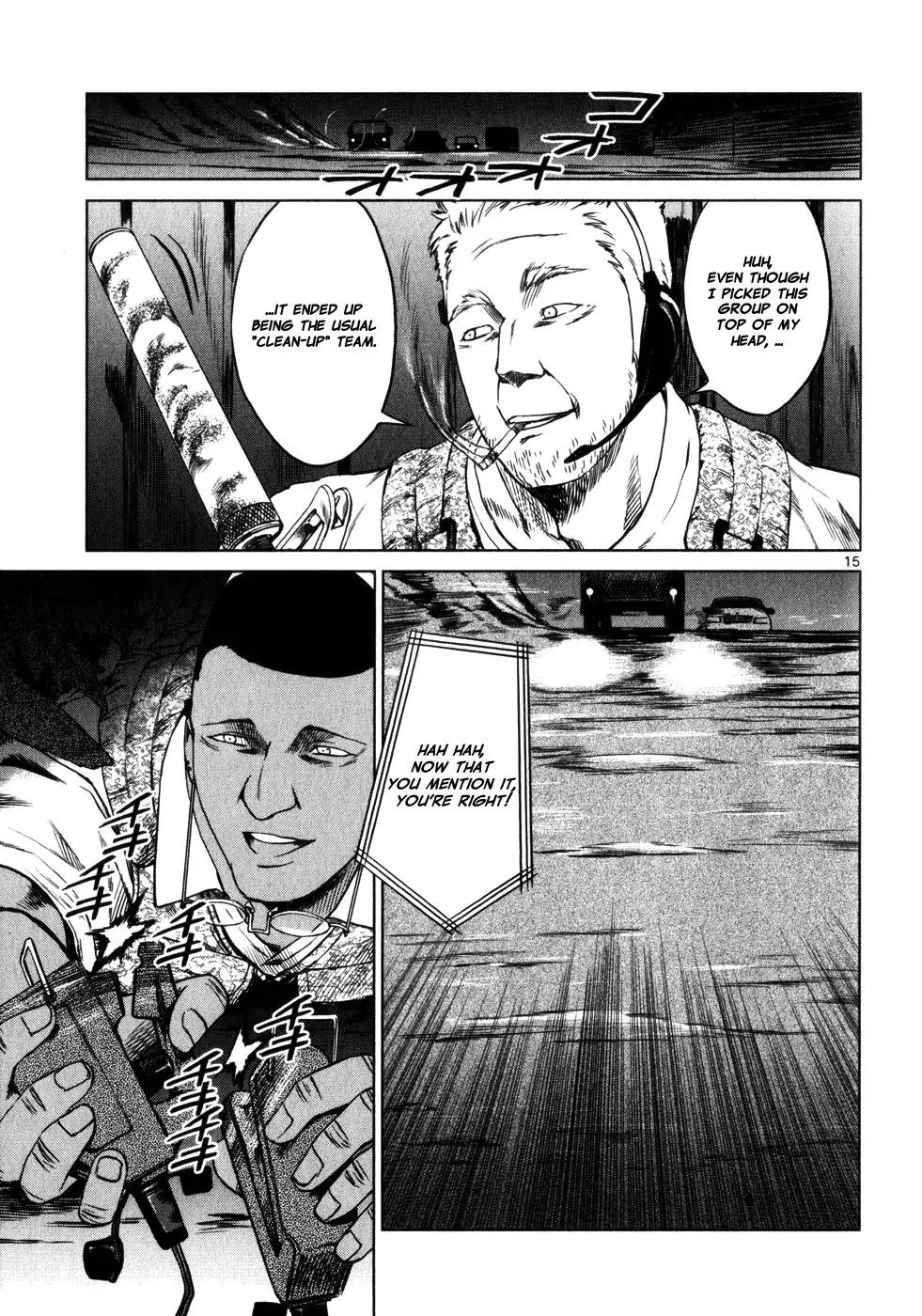 Jormungand Chapter 29 page 14 - Chapter 29: Dragon Shooter phase.5