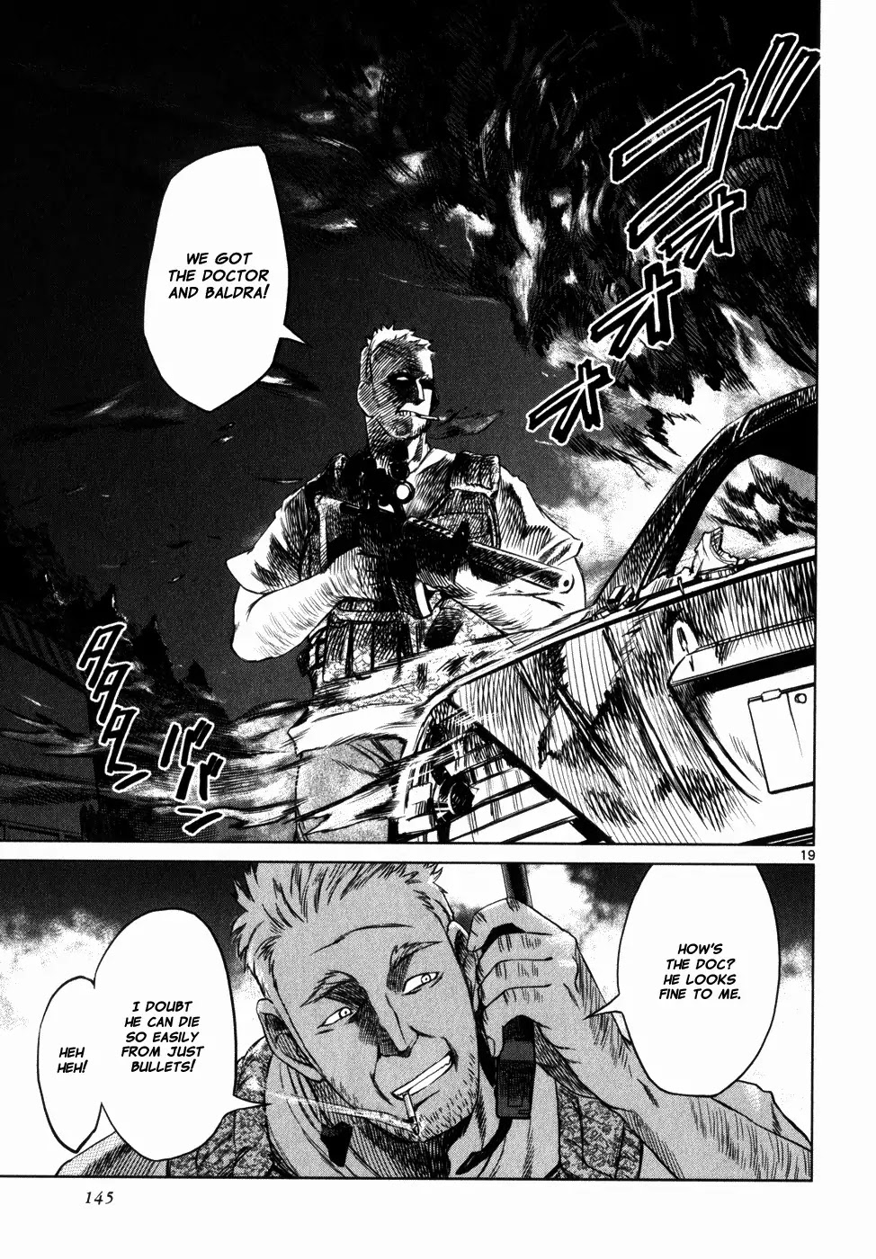 Jormungand Chapter 29 page 18 - Chapter 29: Dragon Shooter phase.5