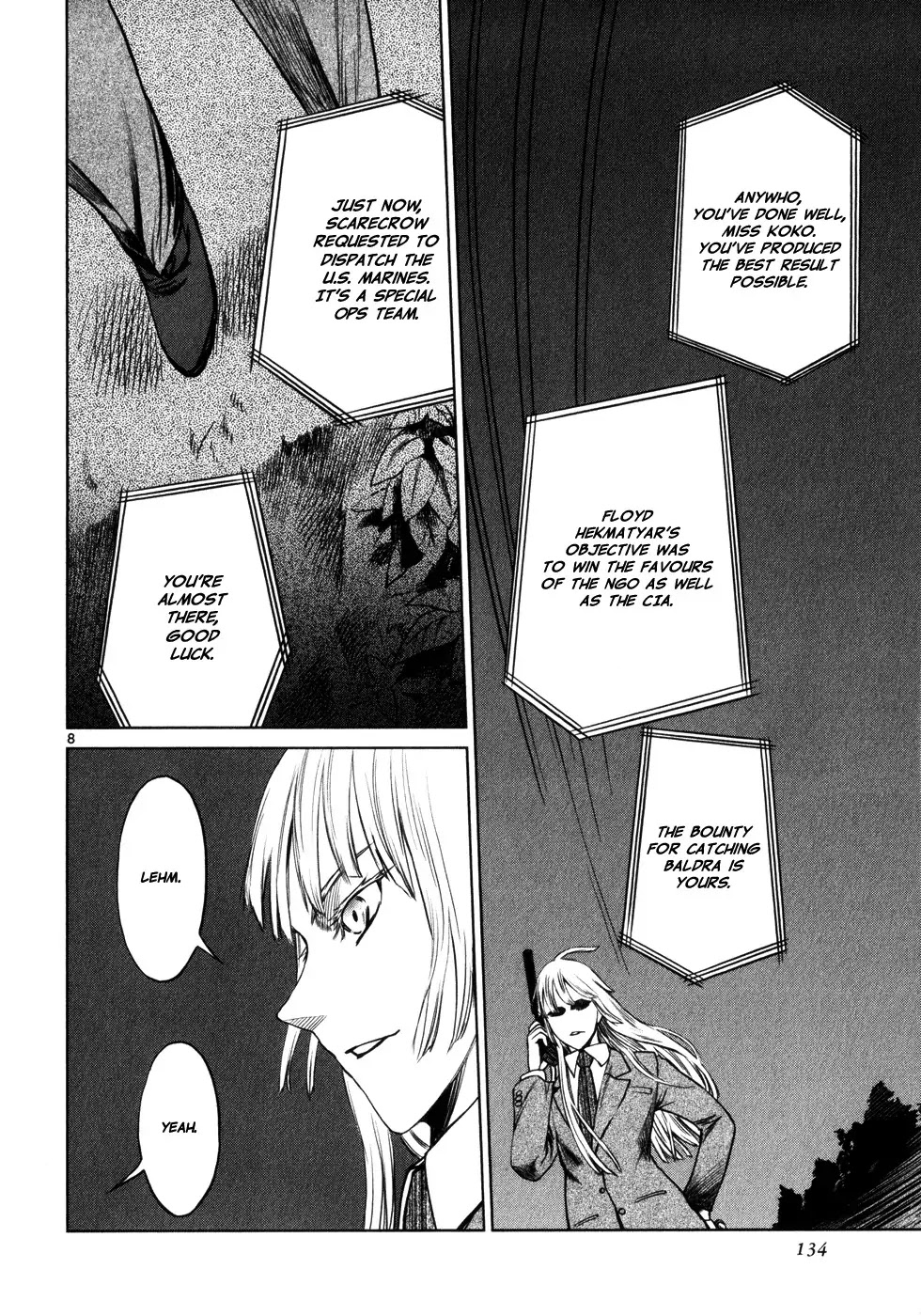 Jormungand Chapter 29 page 8 - Chapter 29: Dragon Shooter phase.5