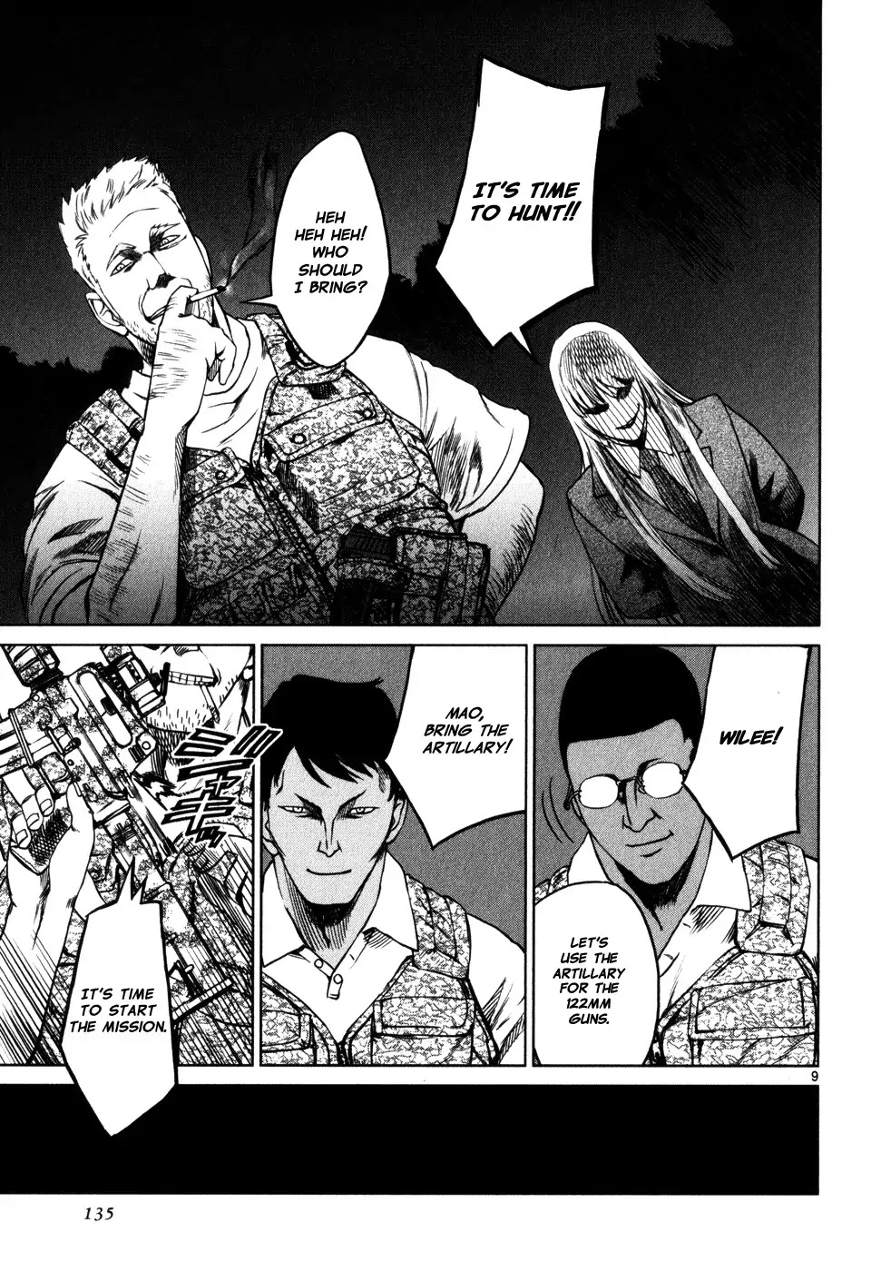 Jormungand Chapter 29 page 9 - Chapter 29: Dragon Shooter phase.5