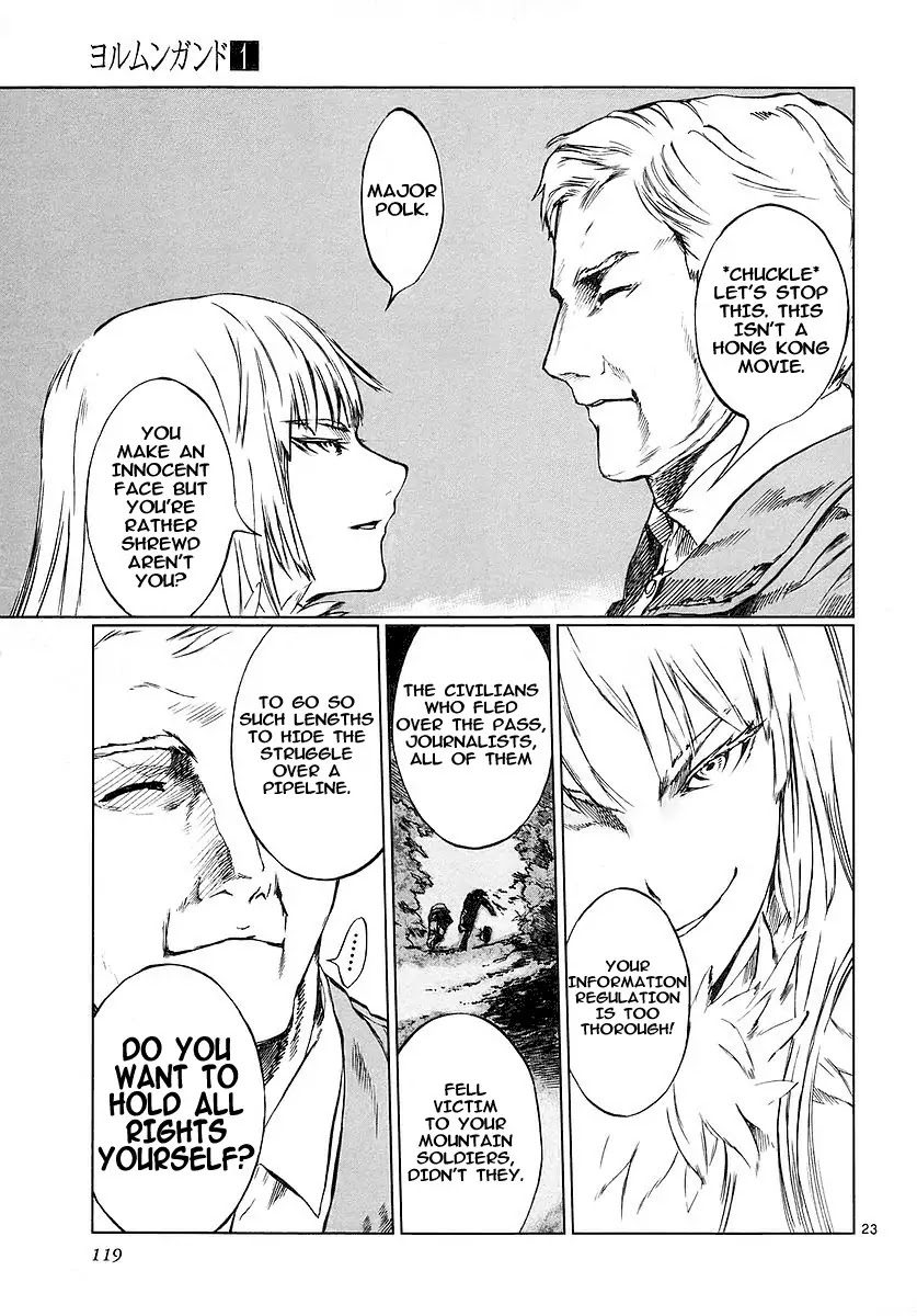 Jormungand Chapter 3 page 22 - Chapter 3: PULSAR phase.1