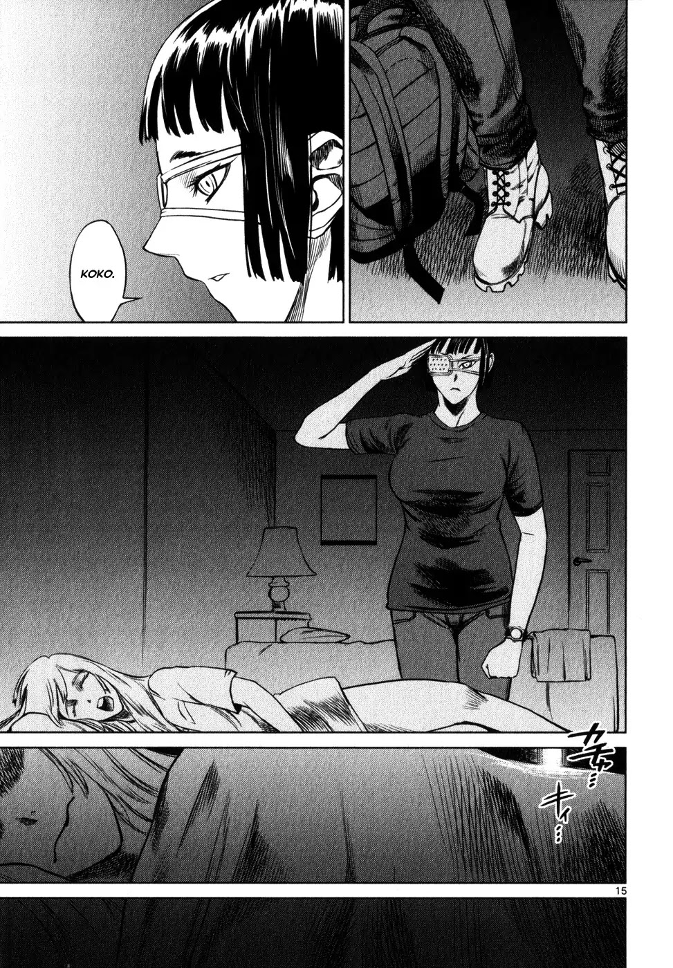 Jormungand Chapter 30 page 15 - Chapter 30: Soldier of Destruction phase.1