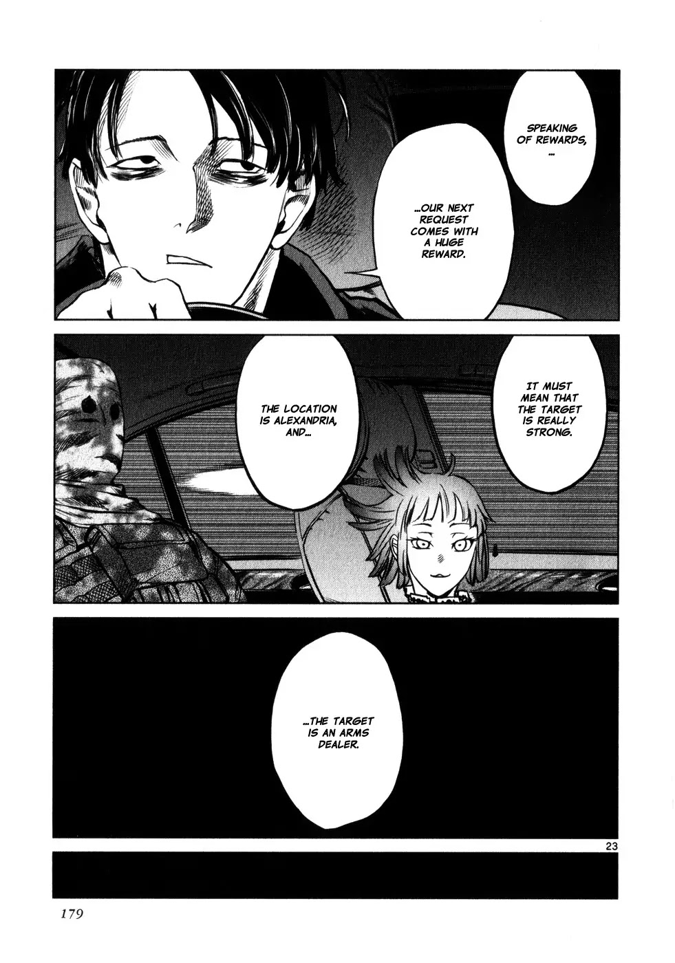 Jormungand Chapter 30 page 23 - Chapter 30: Soldier of Destruction phase.1