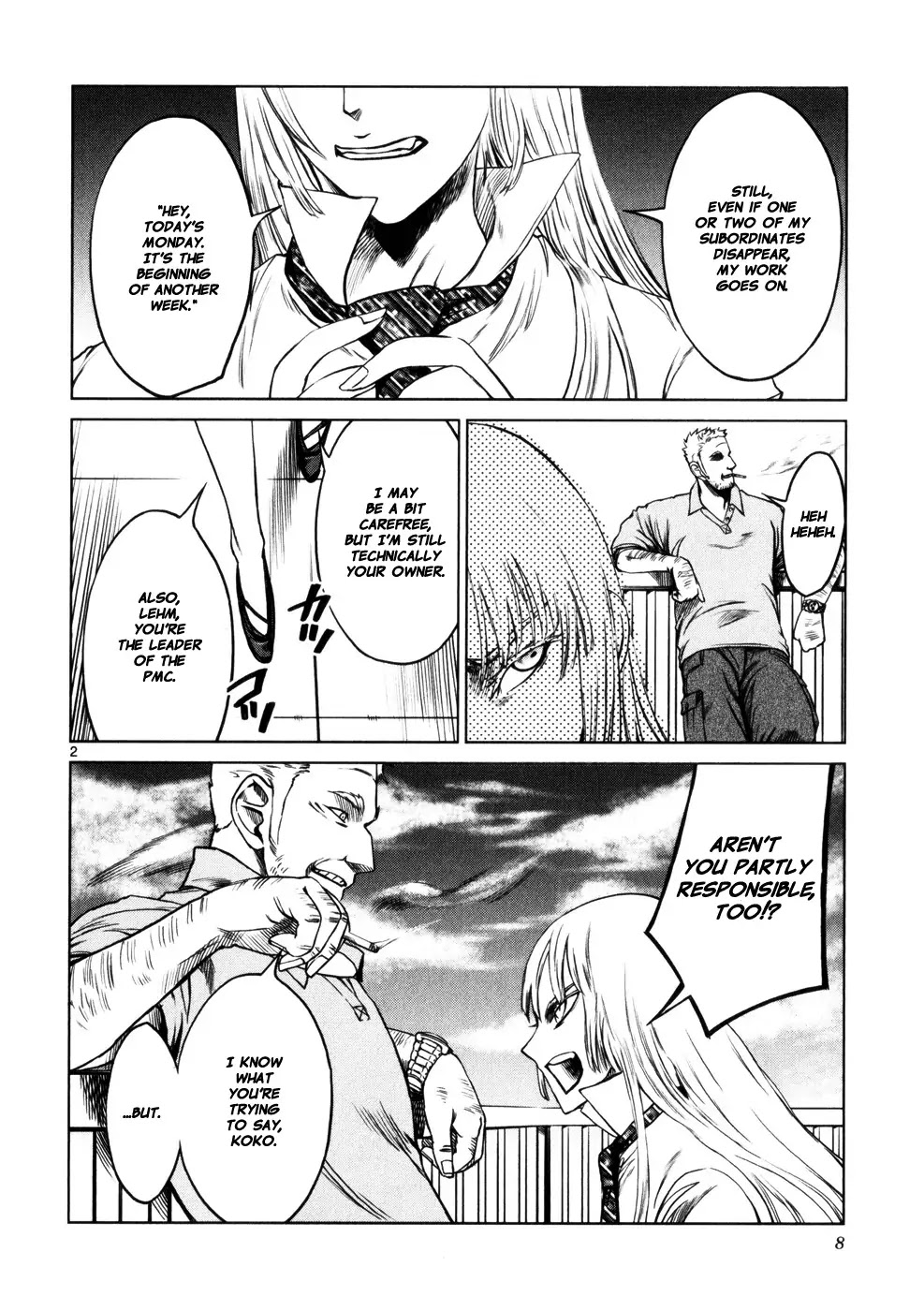 Jormungand Chapter 31 page 11 - Chapter 31: Soldier of Destruction phase.2