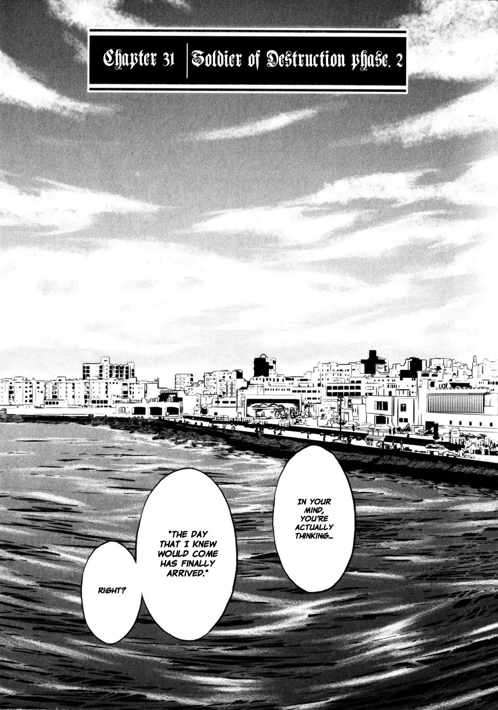 Jormungand Chapter 31 page 12 - Chapter 31: Soldier of Destruction phase.2