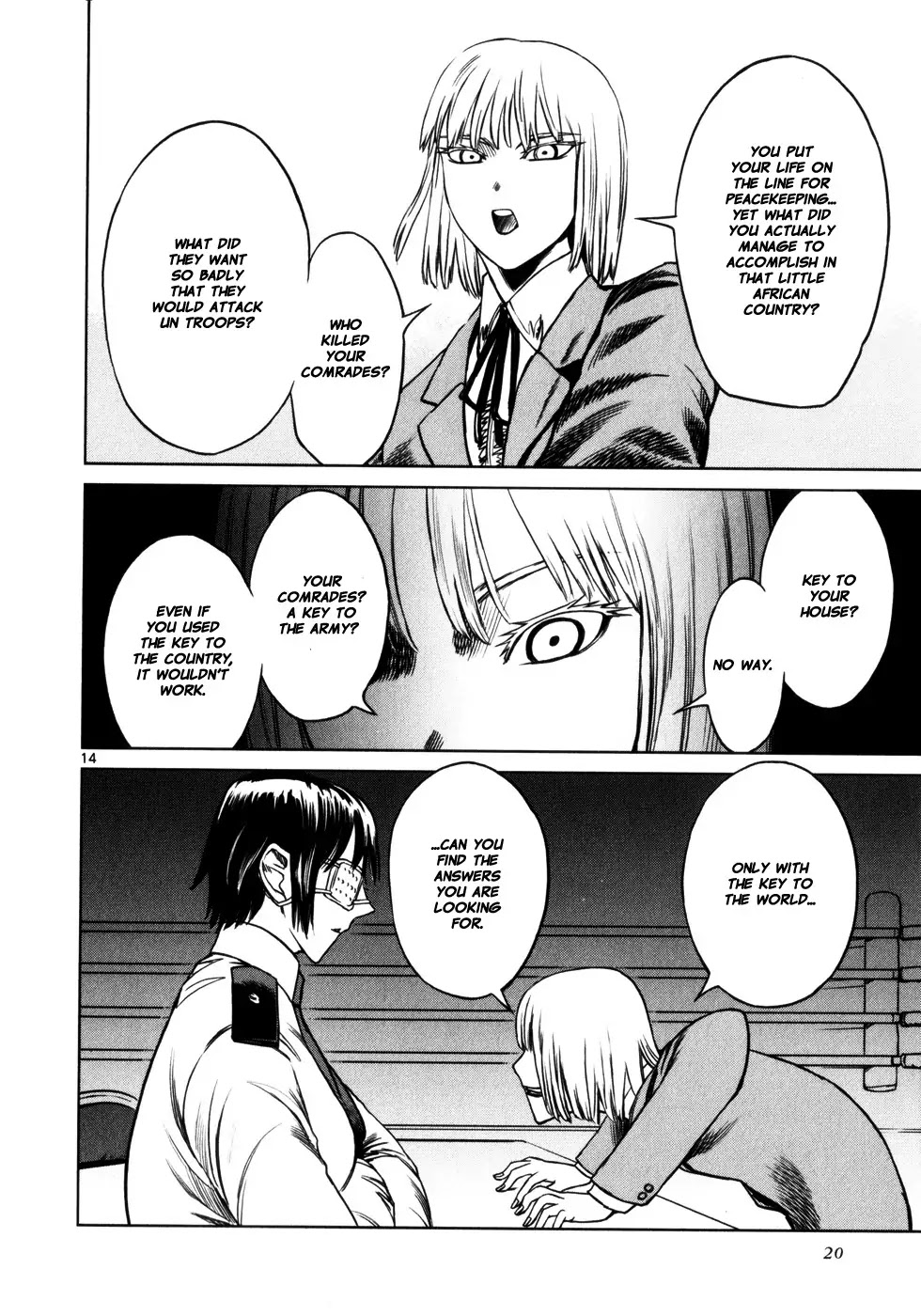 Jormungand Chapter 31 page 22 - Chapter 31: Soldier of Destruction phase.2