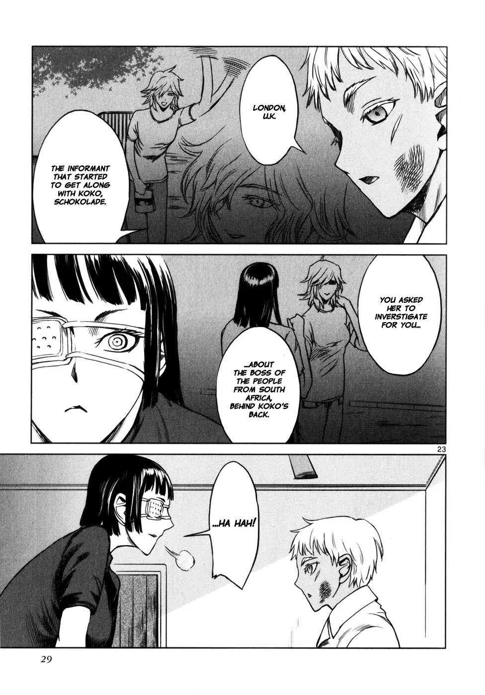 Jormungand Chapter 31 page 31 - Chapter 31: Soldier of Destruction phase.2