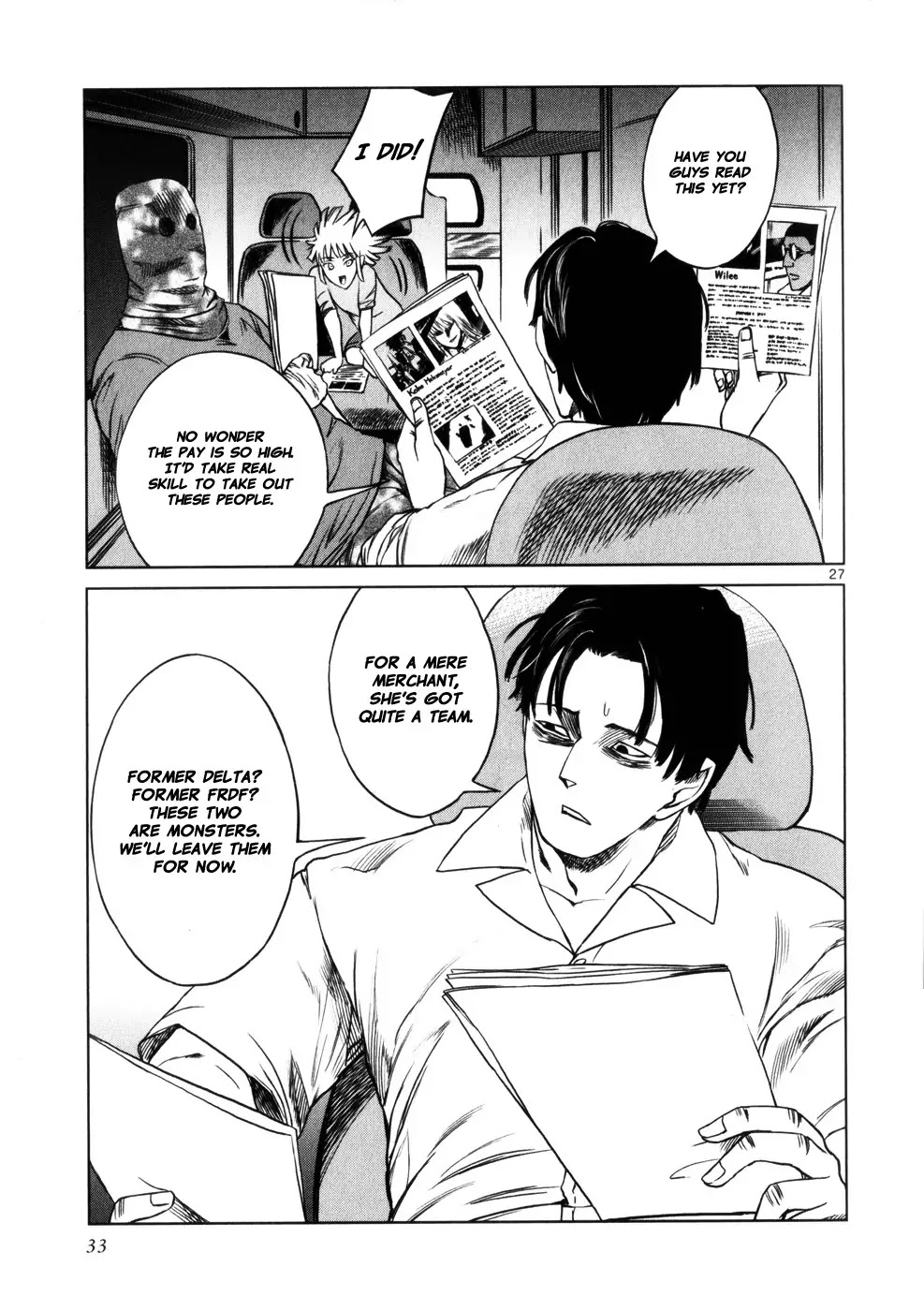 Jormungand Chapter 31 page 35 - Chapter 31: Soldier of Destruction phase.2