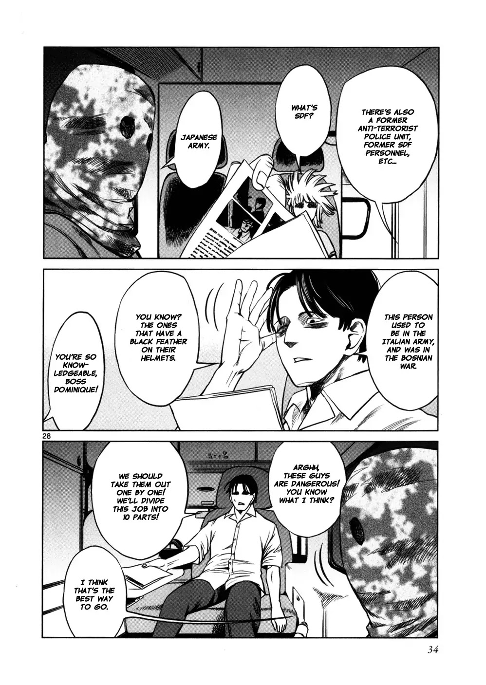 Jormungand Chapter 31 page 36 - Chapter 31: Soldier of Destruction phase.2